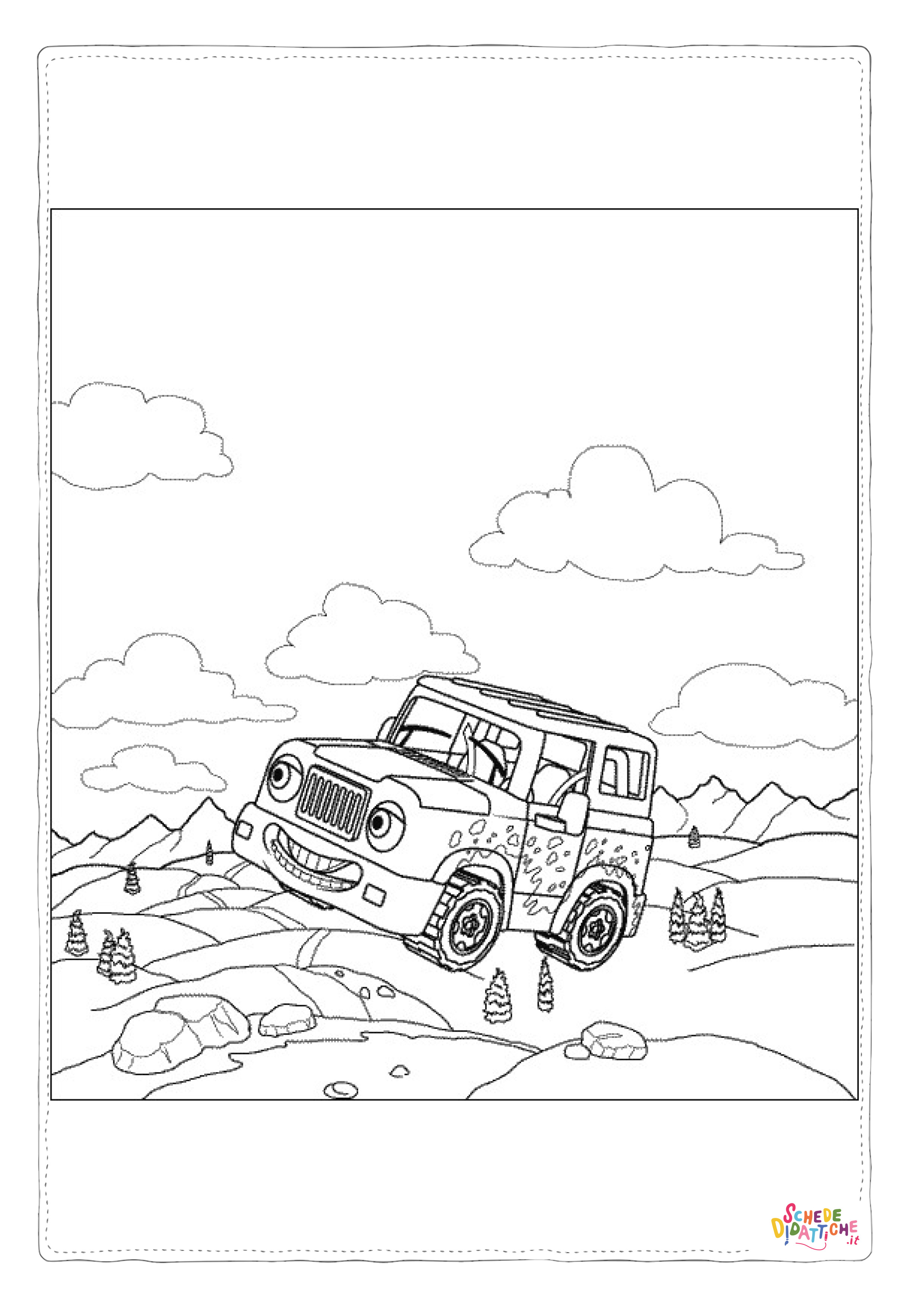 Disegno "Disegno di Cars da stampare e colorare 65" Disegno di Cars da stampare e colorare 65