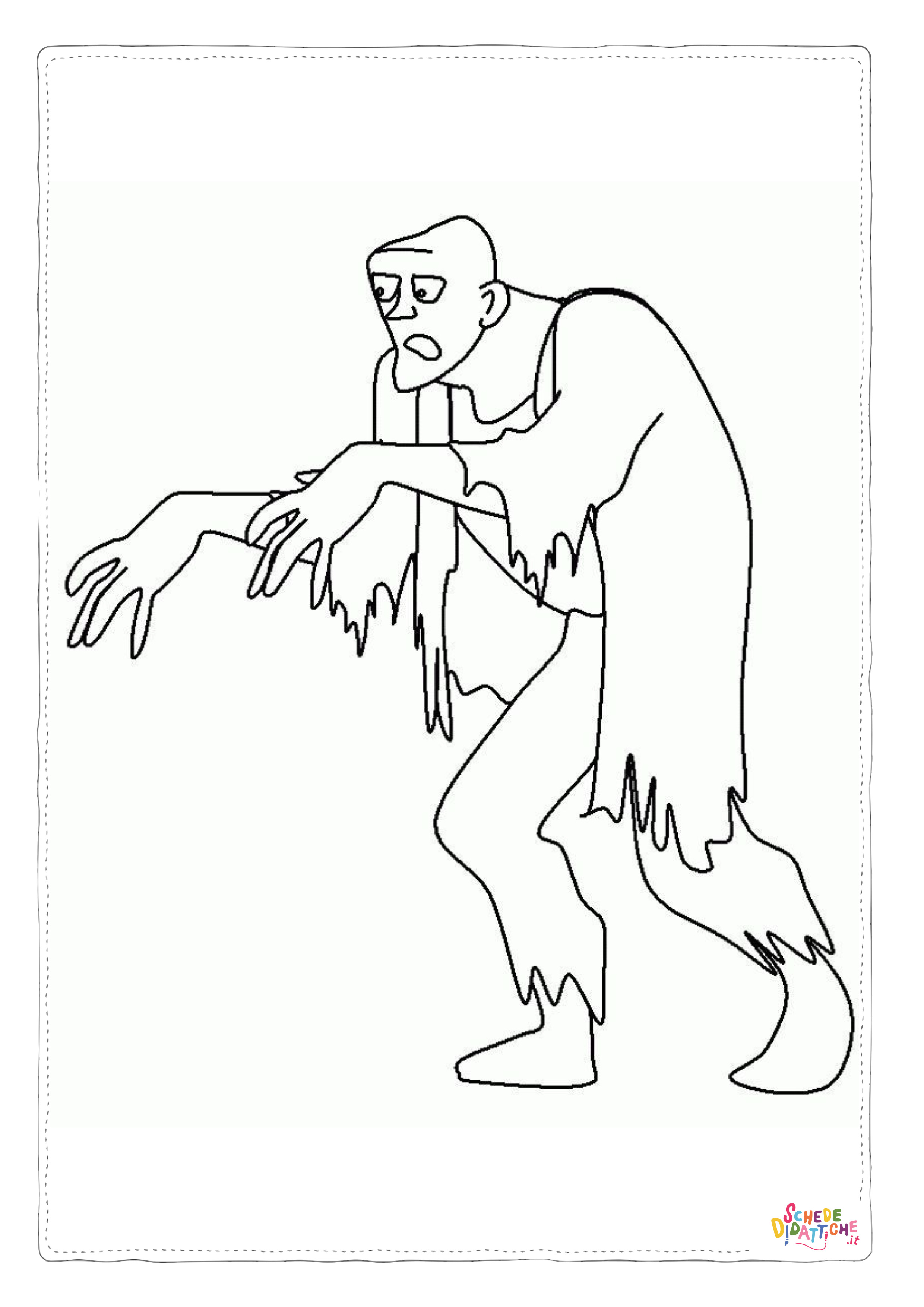 Disegno "Disegno di Frankenstein da stampare e colorare 26" Disegno di Frankenstein da stampare e colorare 26