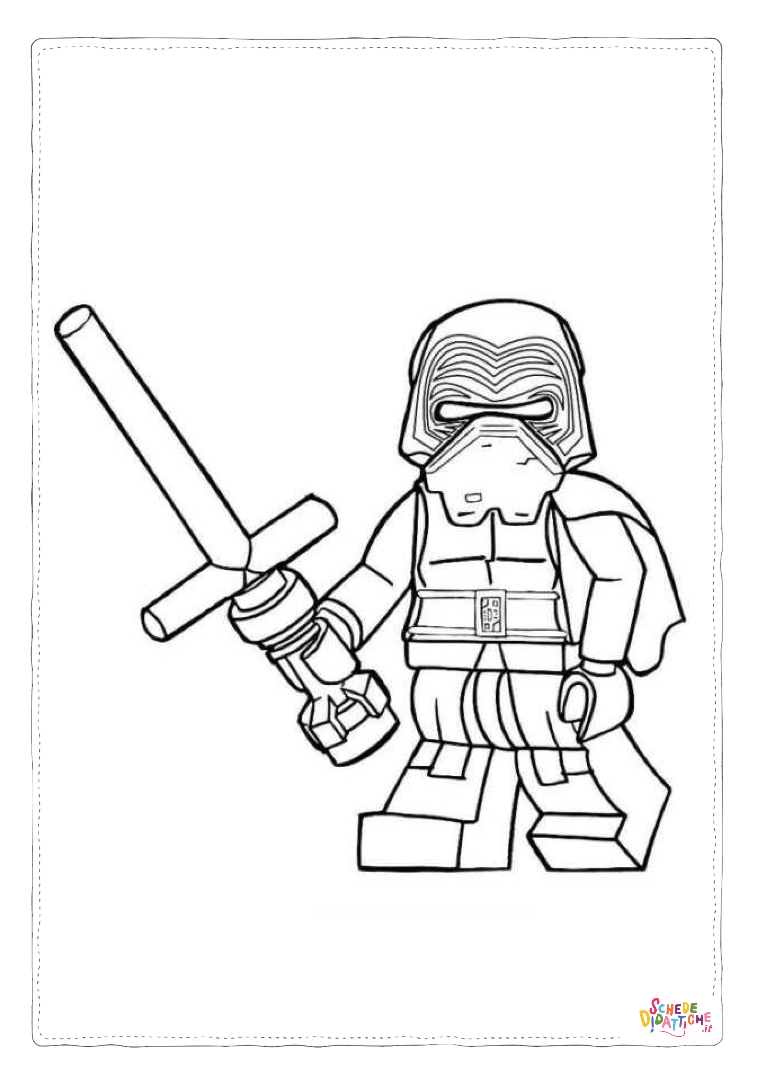 Disegno "Disegno di LEGO Star Wars da stampare e colorare 7" Disegno di LEGO Star Wars da stampare e colorare 7