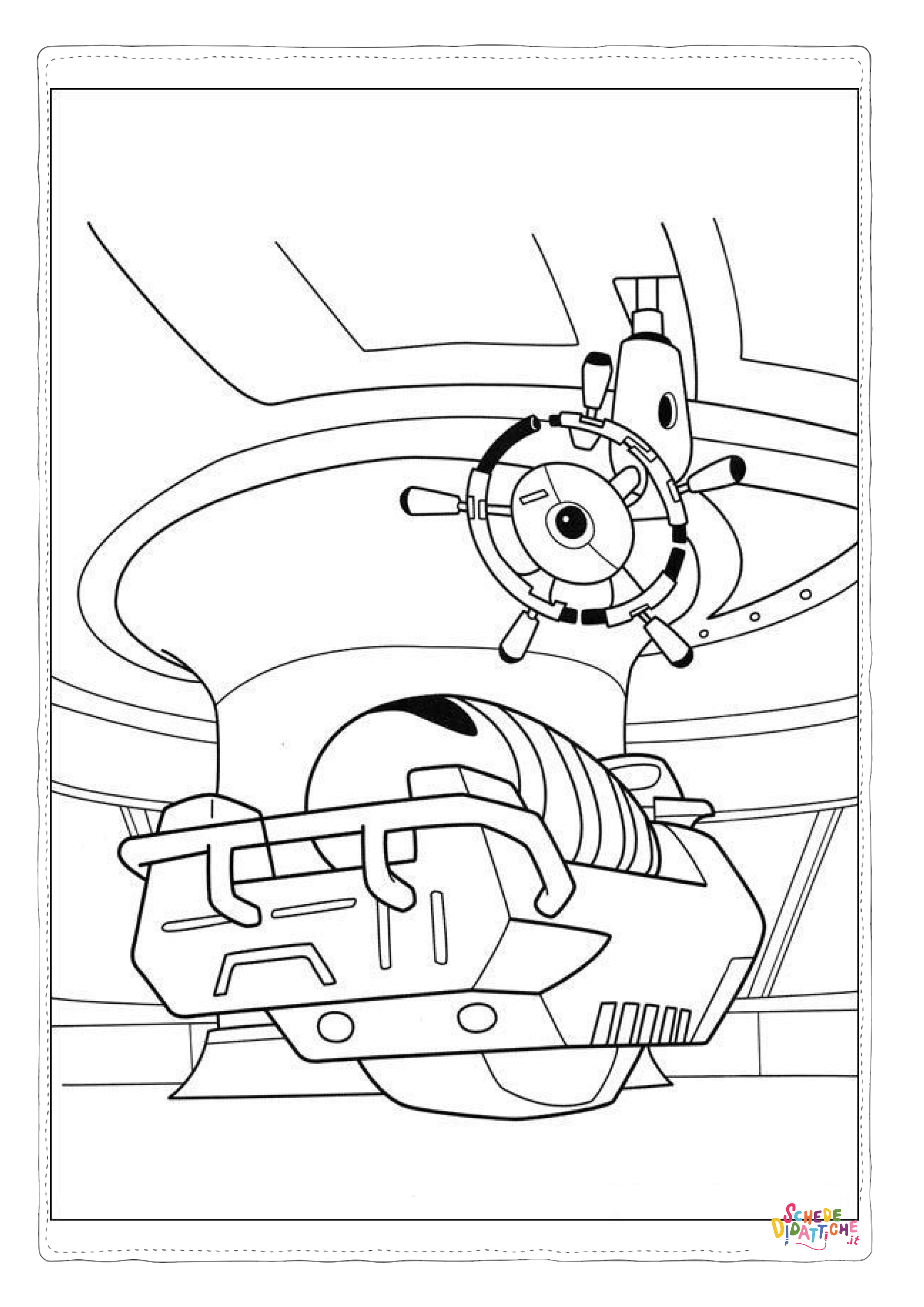 Disegno "Disegno di Wall-E da stampare e colorare 47" Disegno di Wall-E da stampare e colorare 47