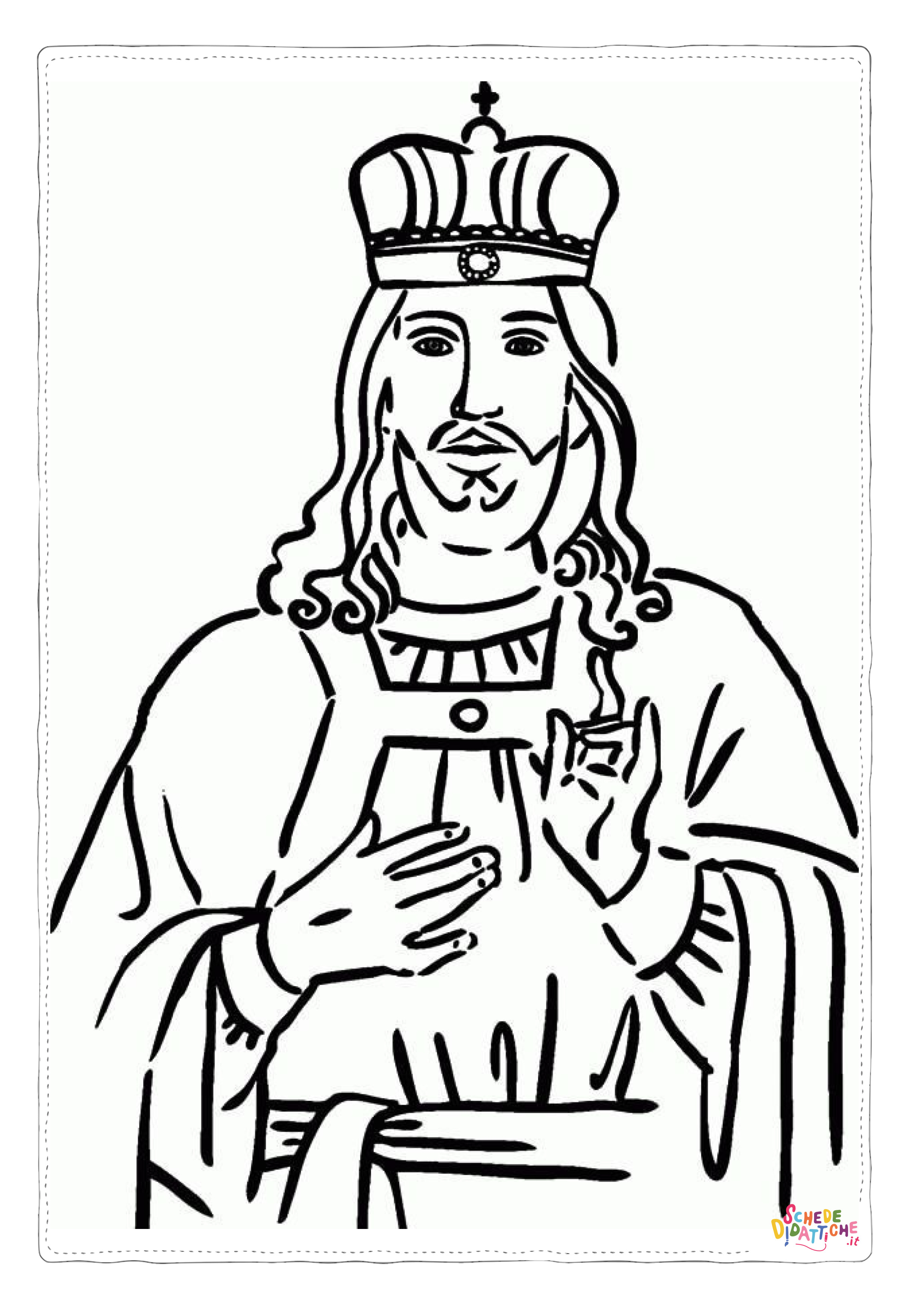 Disegno "Disegno di Cristianesimo da stampare e colorare 27" Disegno di Cristianesimo da stampare e colorare 27