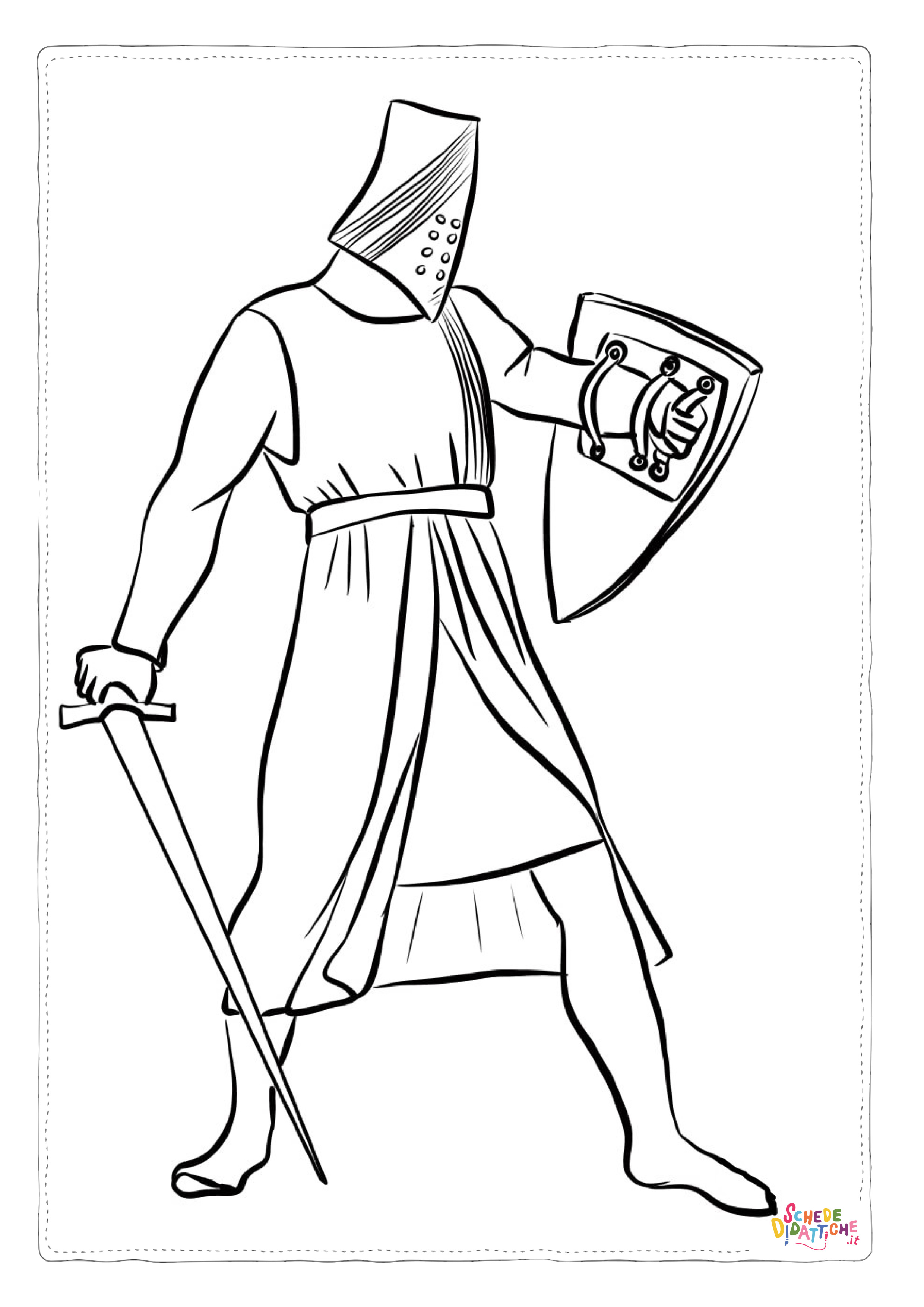 Disegno "cavaliere 19" cavaliere 19