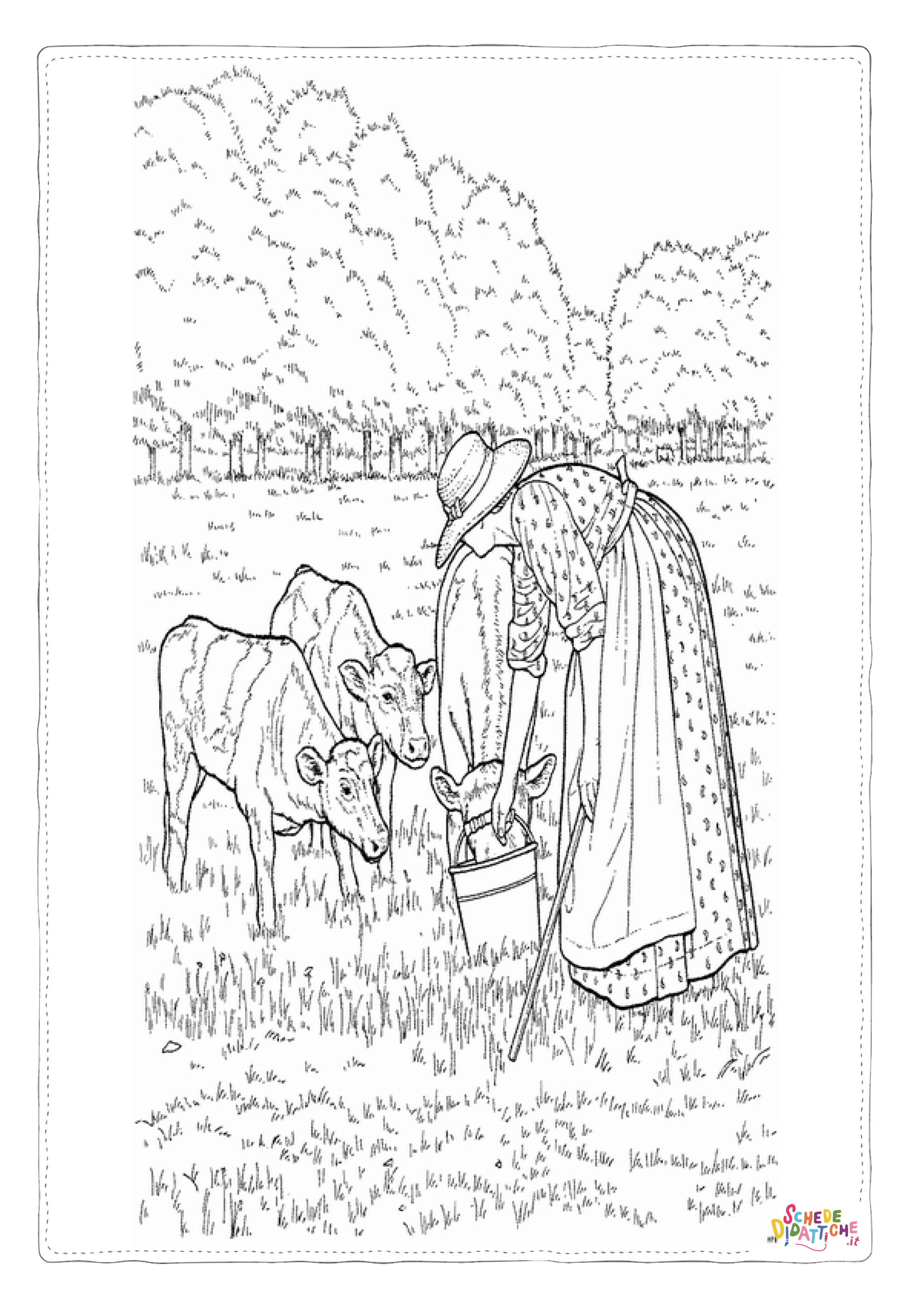 Disegno "Disegno di bambino da stampare e colorare 295" Disegno di bambino da stampare e colorare 295