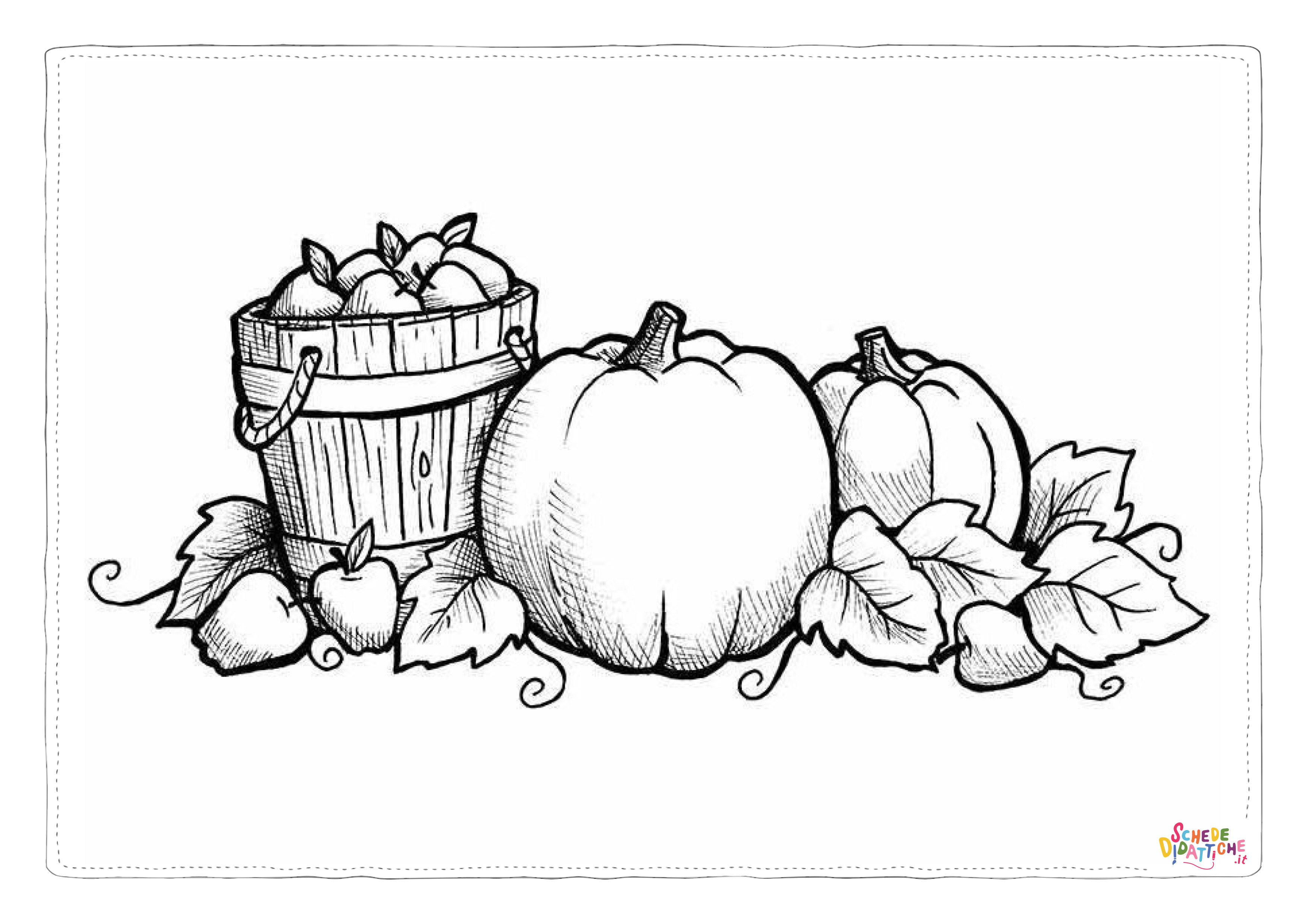 Disegno "Disegno di zucca da stampare e colorare 30" Disegno di zucca da stampare e colorare 30