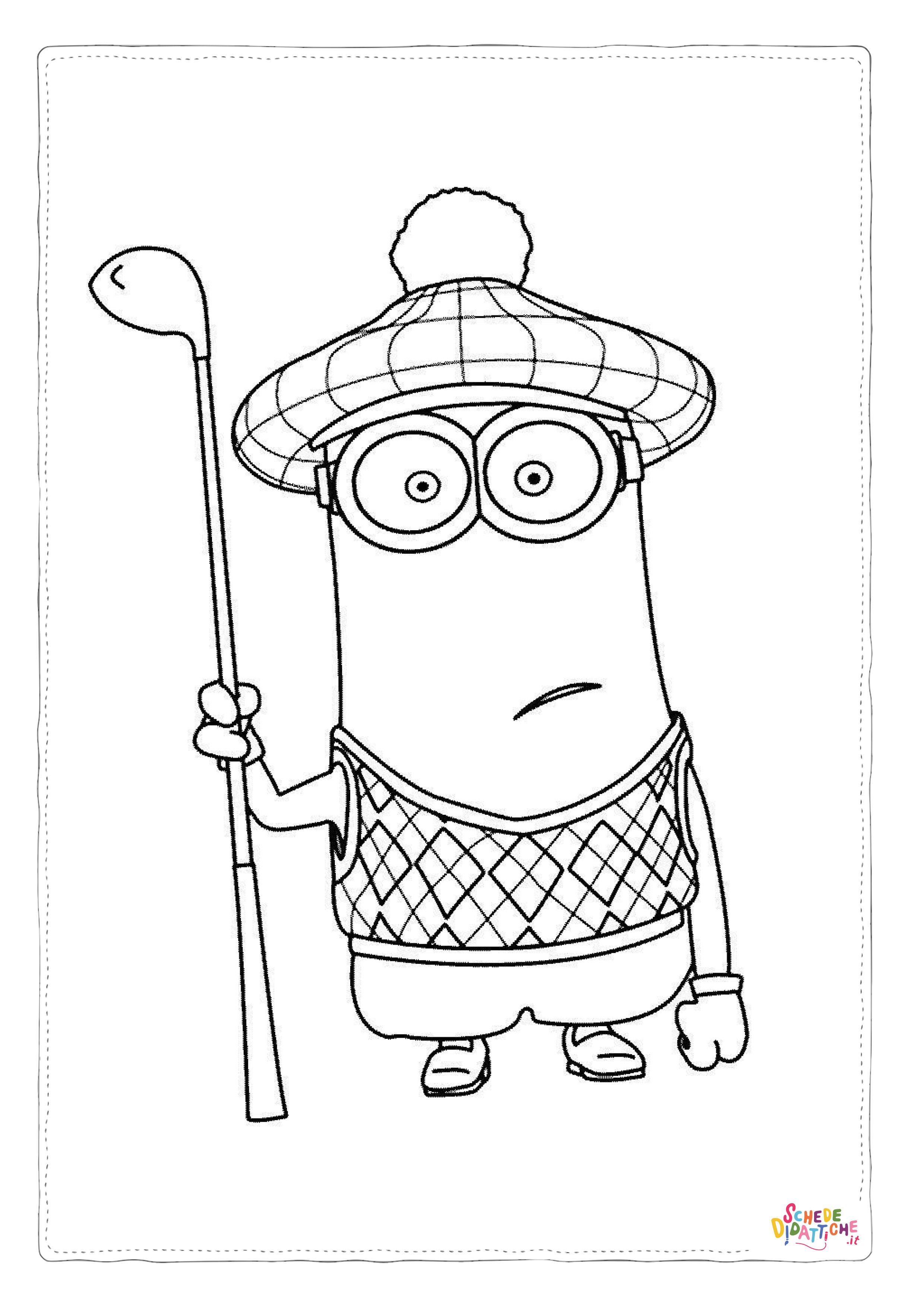 Disegno di Cattivissimo me - Minions da stampare e colorare 103