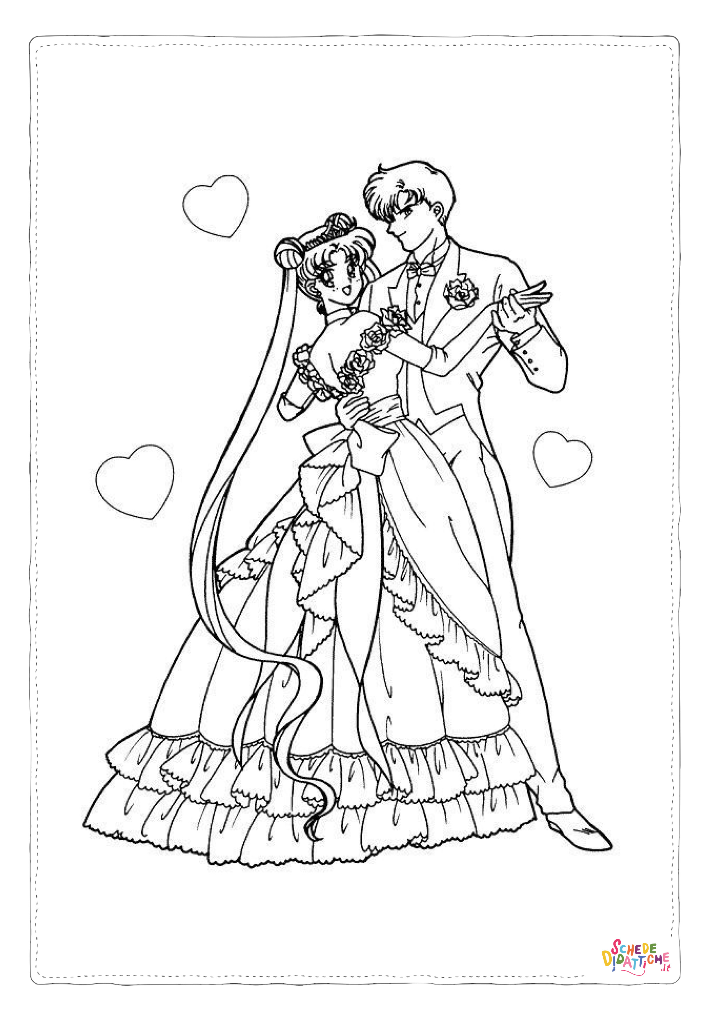 Disegno di Sailor Moon da stampare e colorare 85