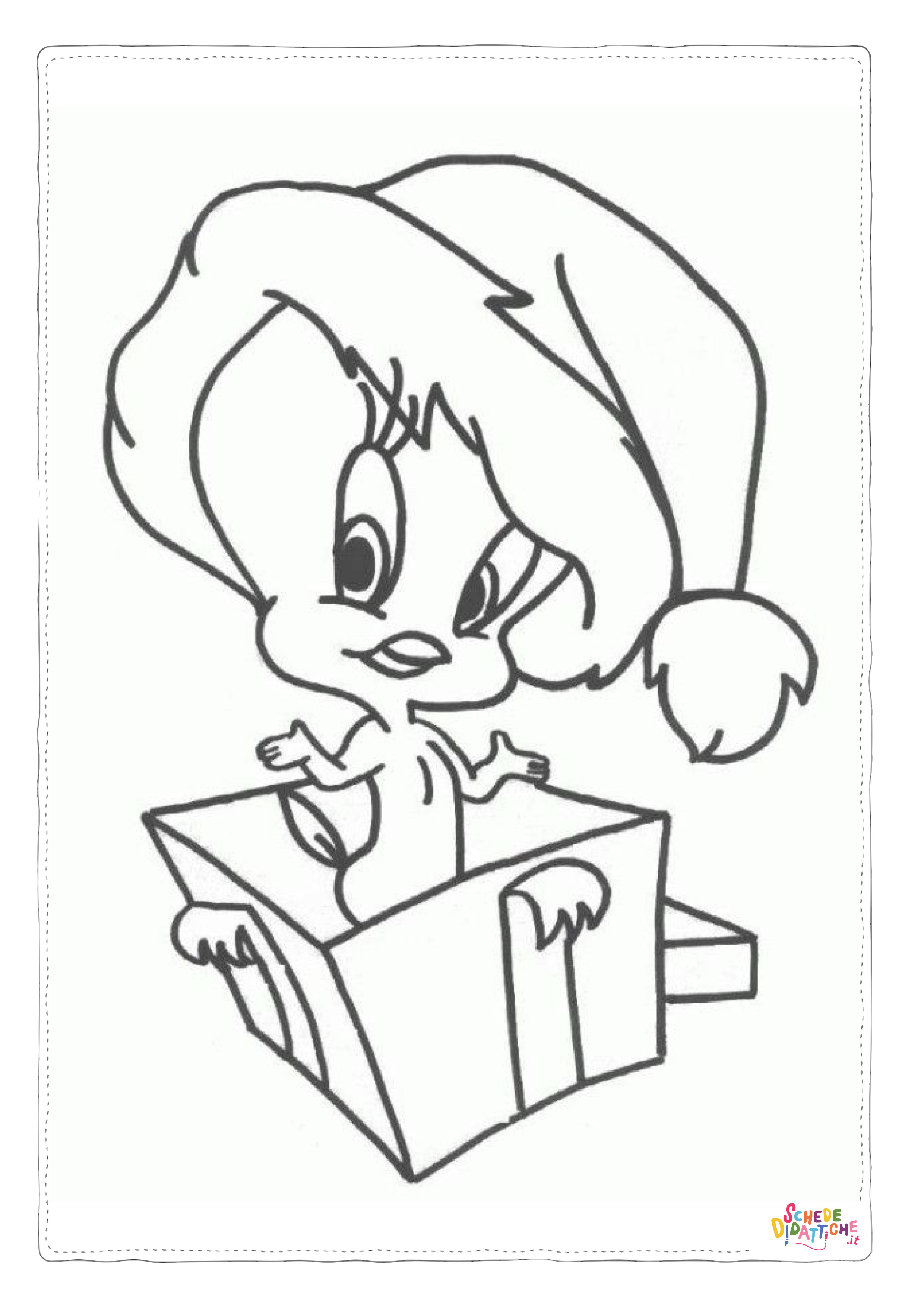 Disegno "Disegno di Titty da stampare e colorare 38" Disegno di Titty da stampare e colorare 38