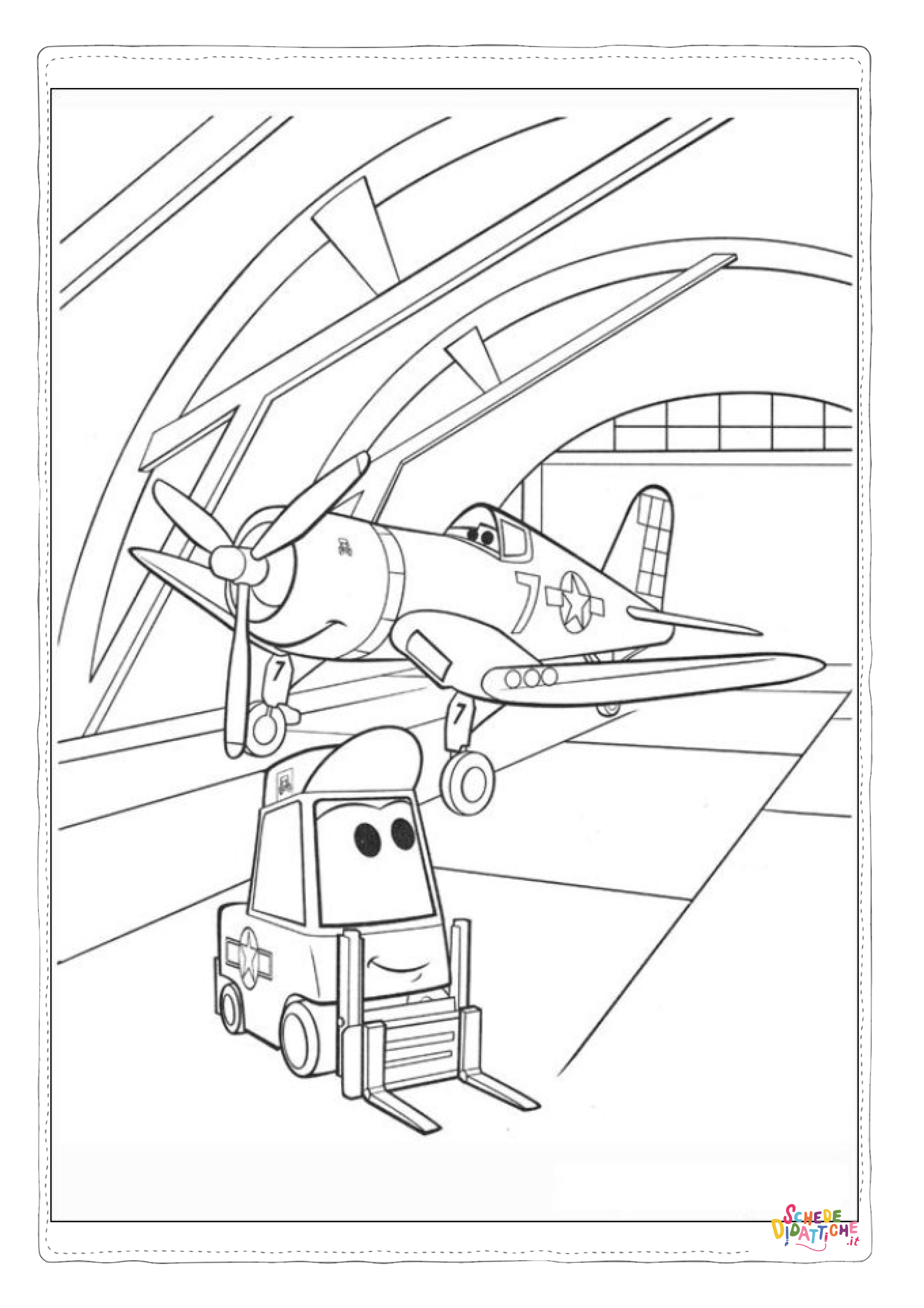 Disegno "Disegno di Cars da stampare e colorare 47" Disegno di Cars da stampare e colorare 47