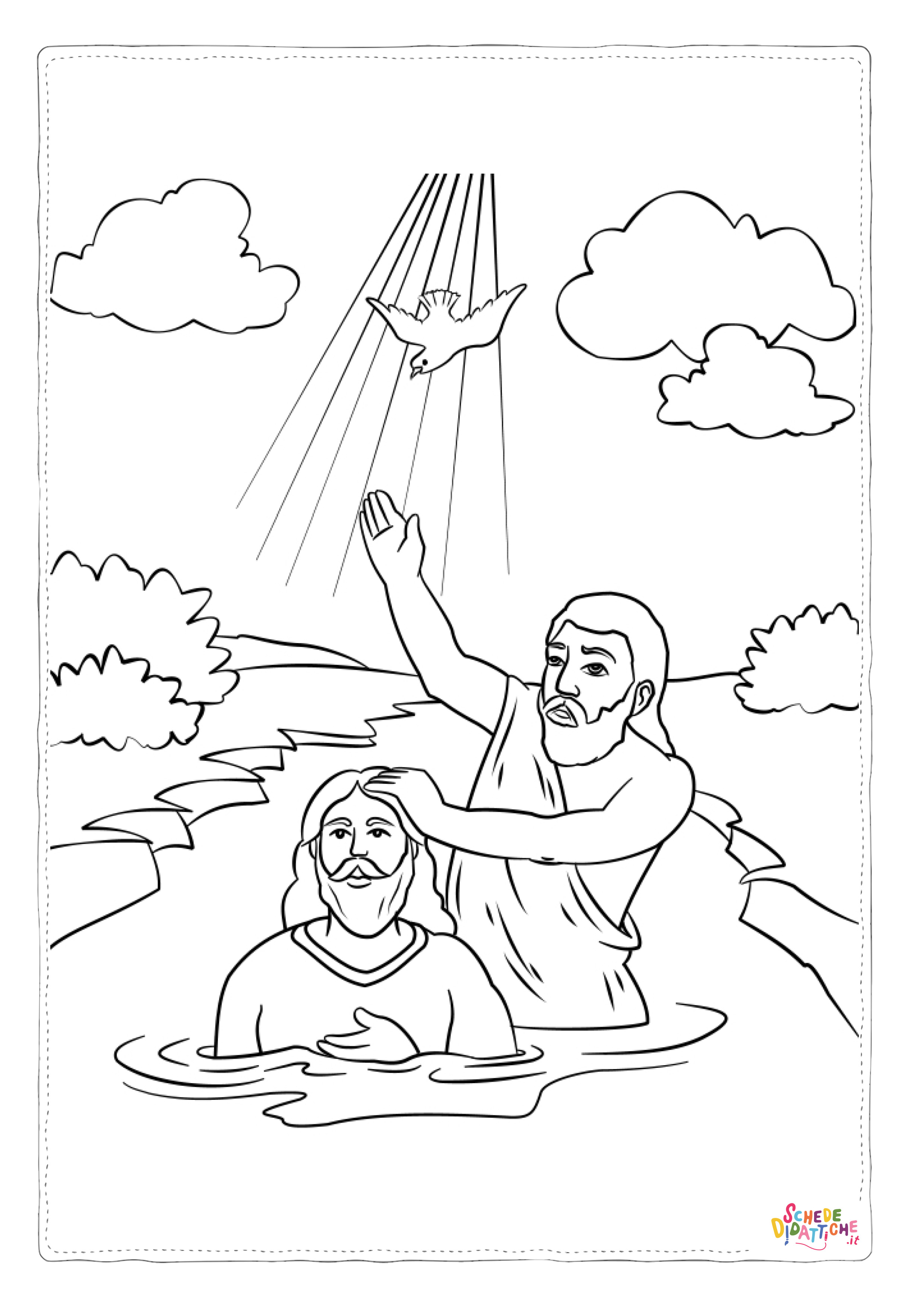 Disegno "Disegno di Cristianesimo da stampare e colorare 234" Disegno di Cristianesimo da stampare e colorare 234