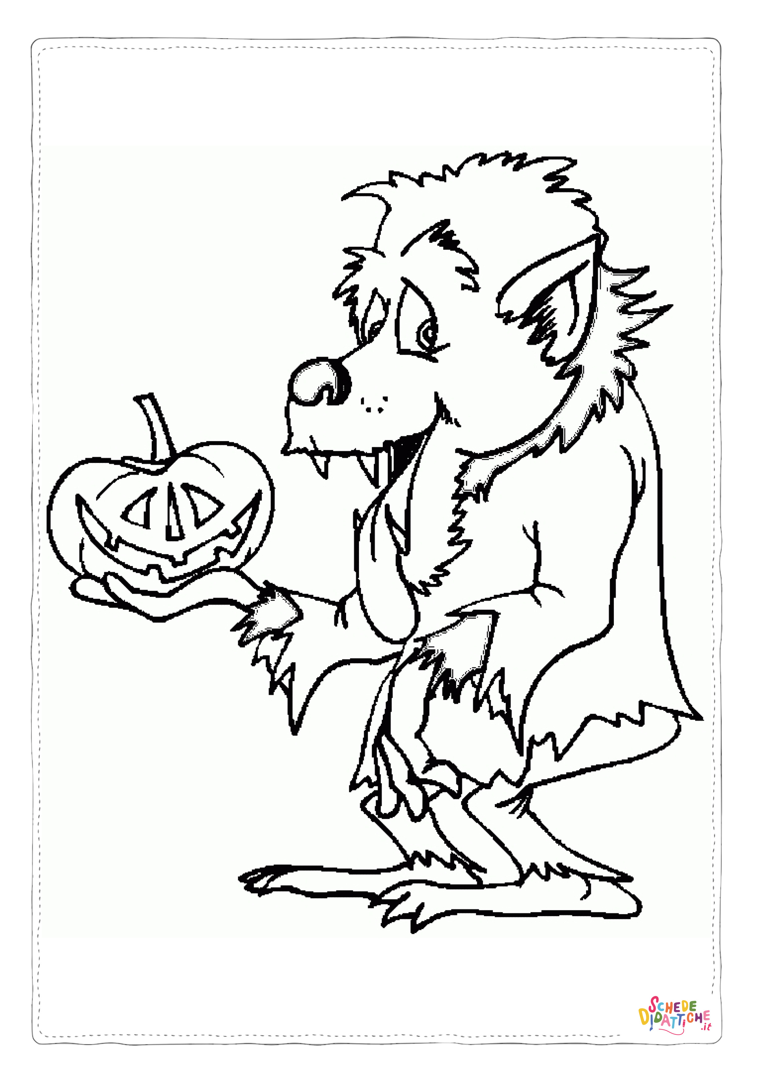 Disegno "Disegno di zucca di Halloween da stampare e colorare 55" Disegno di zucca di Halloween da stampare e colorare 55