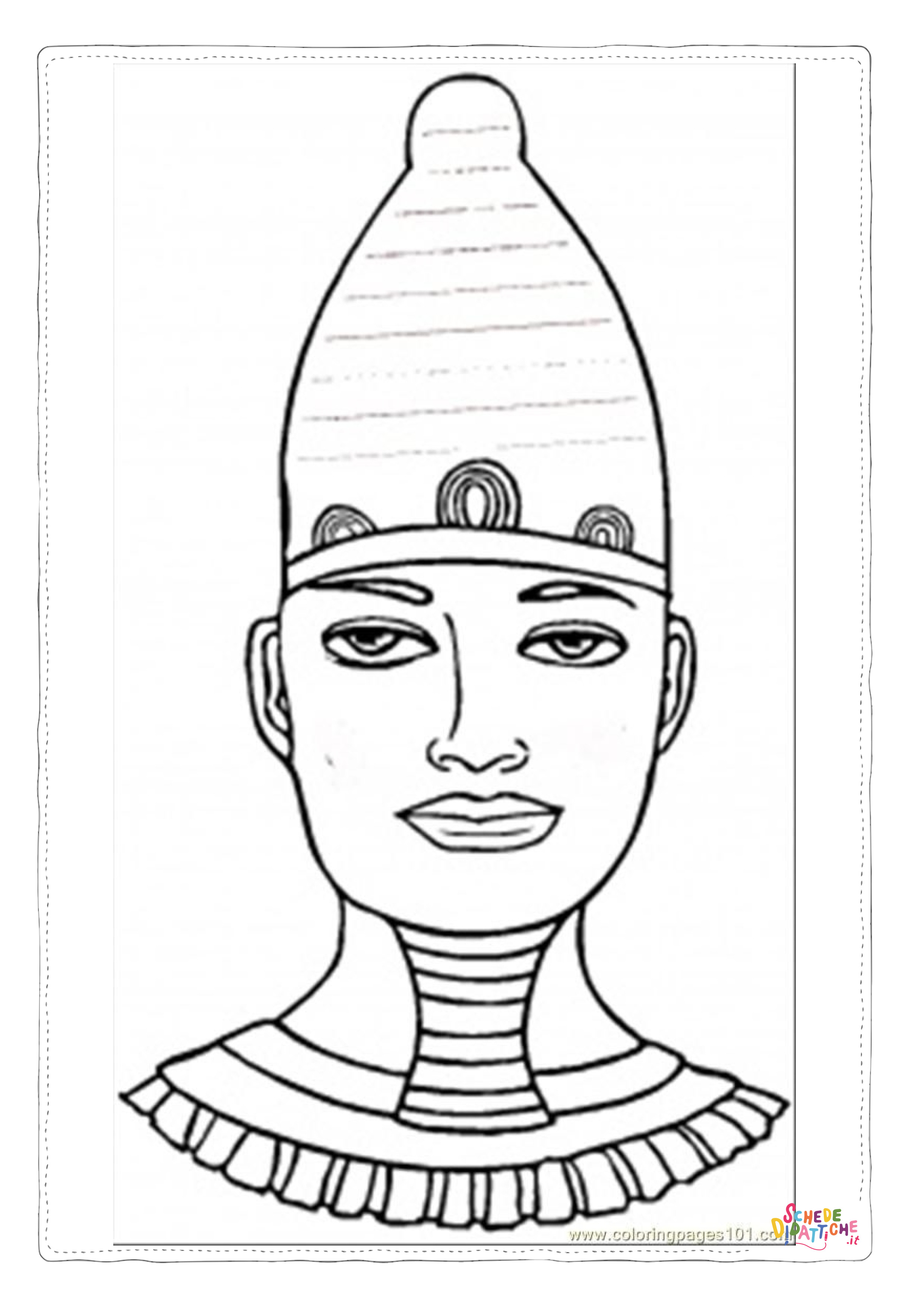Disegno "Disegno di Impero Egizio da stampare e colorare 45" Disegno di Impero Egizio da stampare e colorare 45