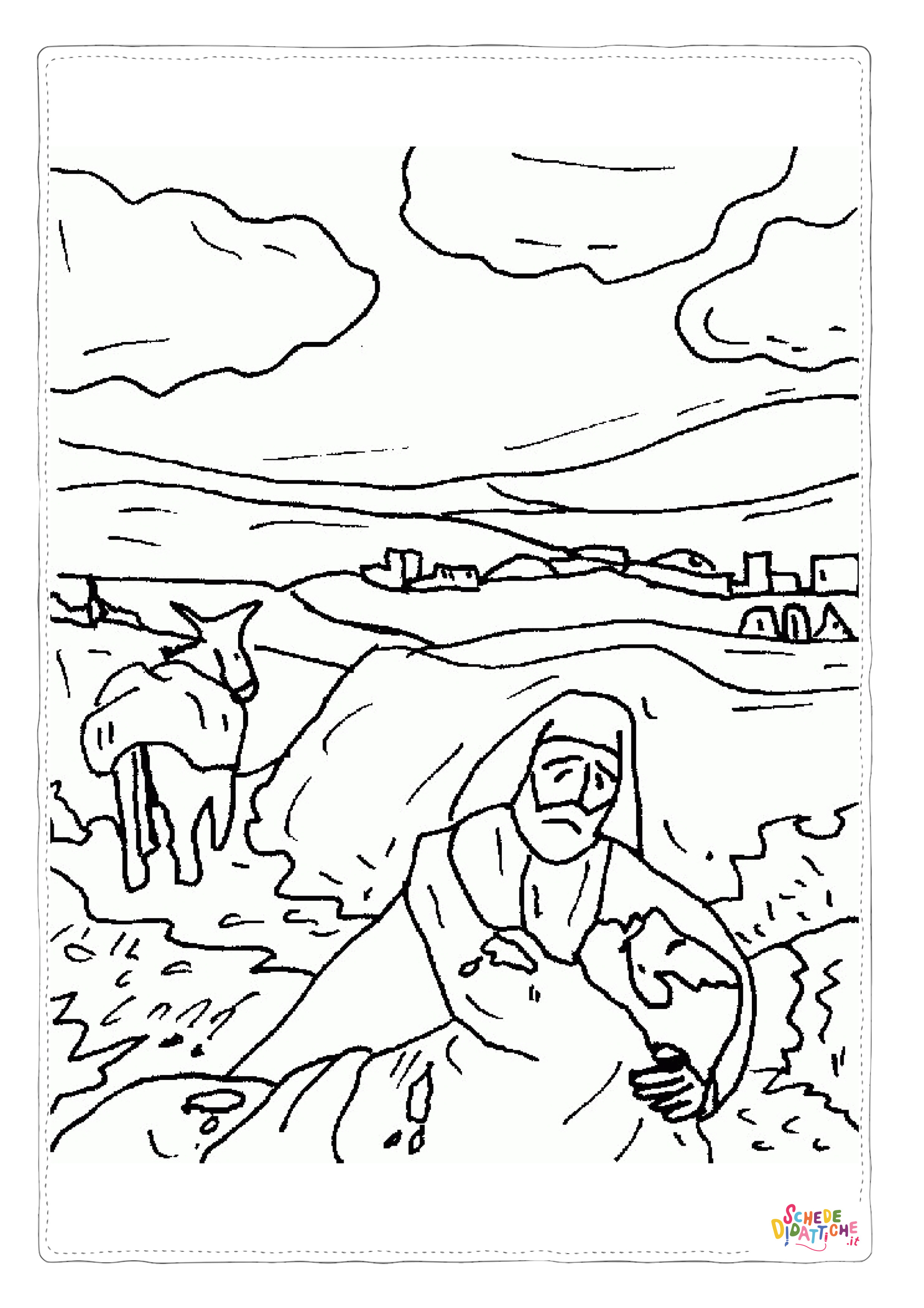 Disegno "Disegno di Cristianesimo da stampare e colorare 207" Disegno di Cristianesimo da stampare e colorare 207