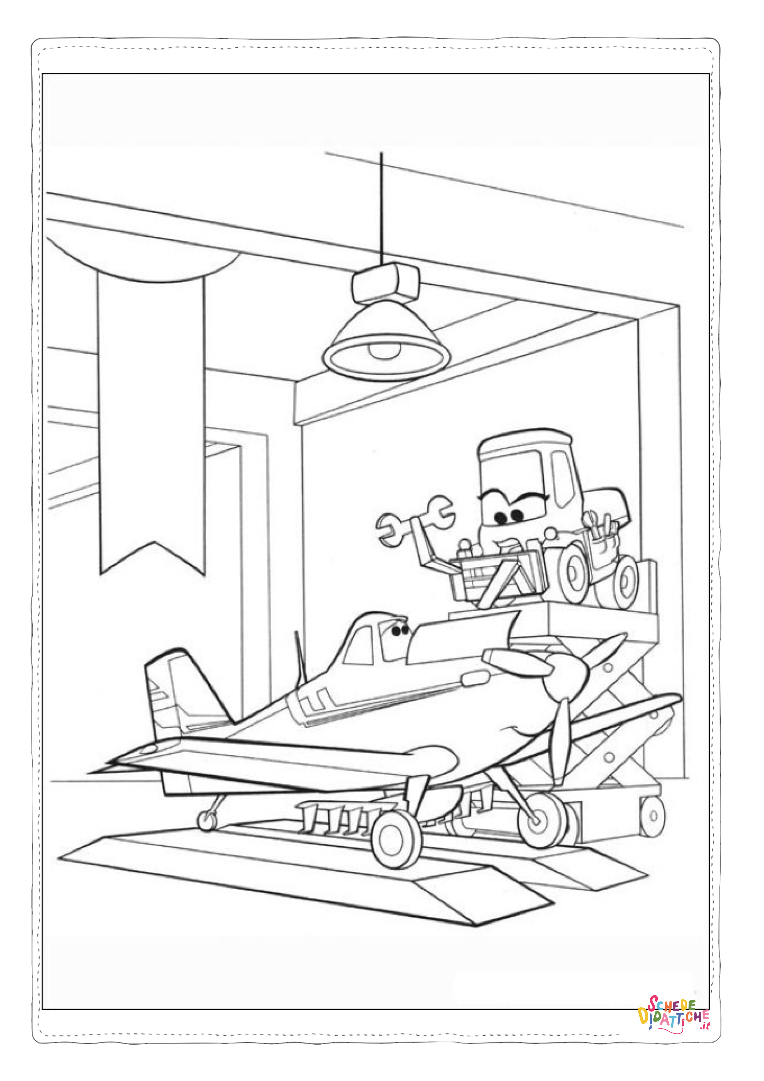 Disegno "Disegno di Cars da stampare e colorare 44" Disegno di Cars da stampare e colorare 44