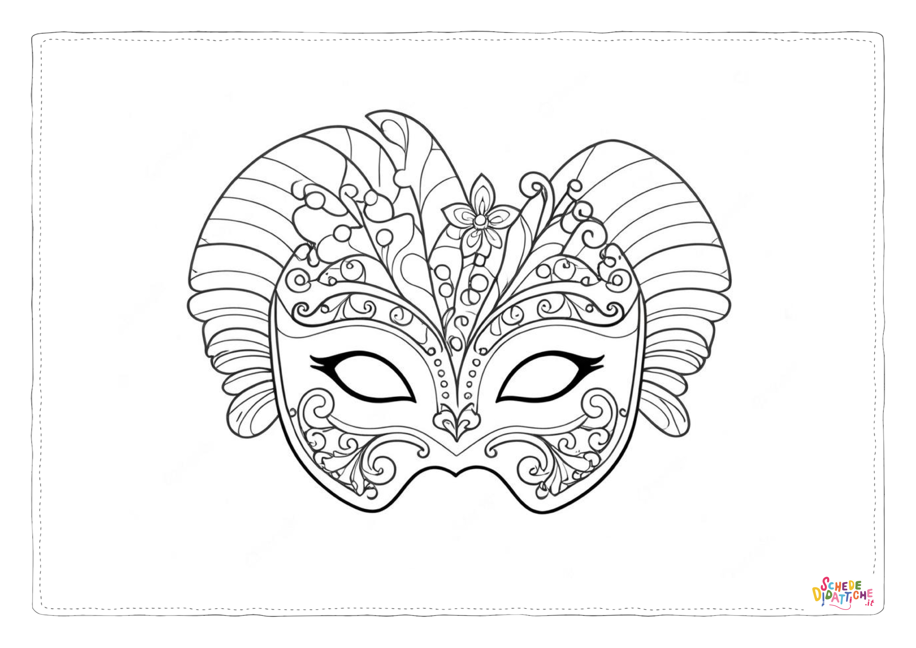 Disegno "Maschera 56" Maschera 56