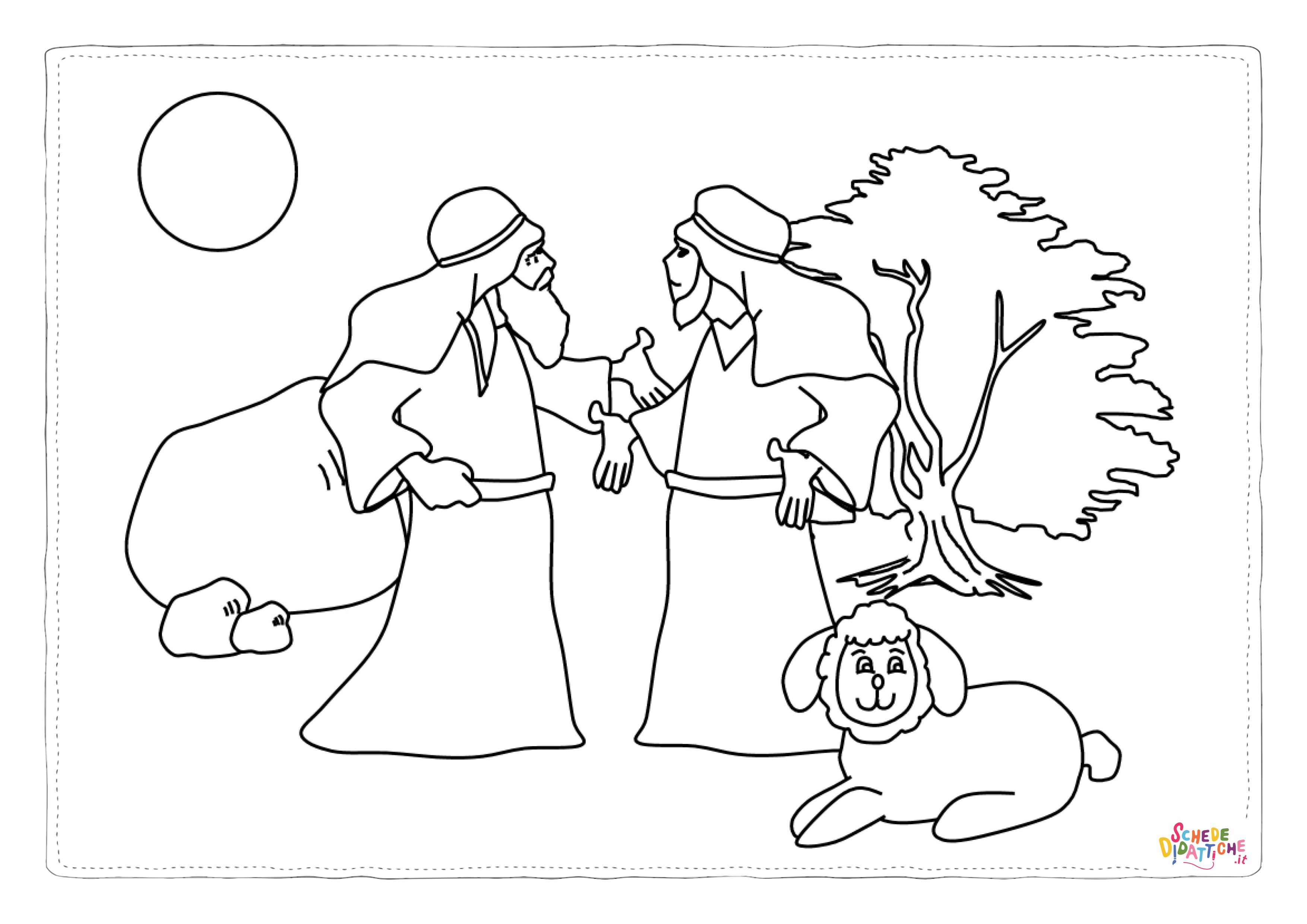 Disegno di Cristianesimo da stampare e colorare 258