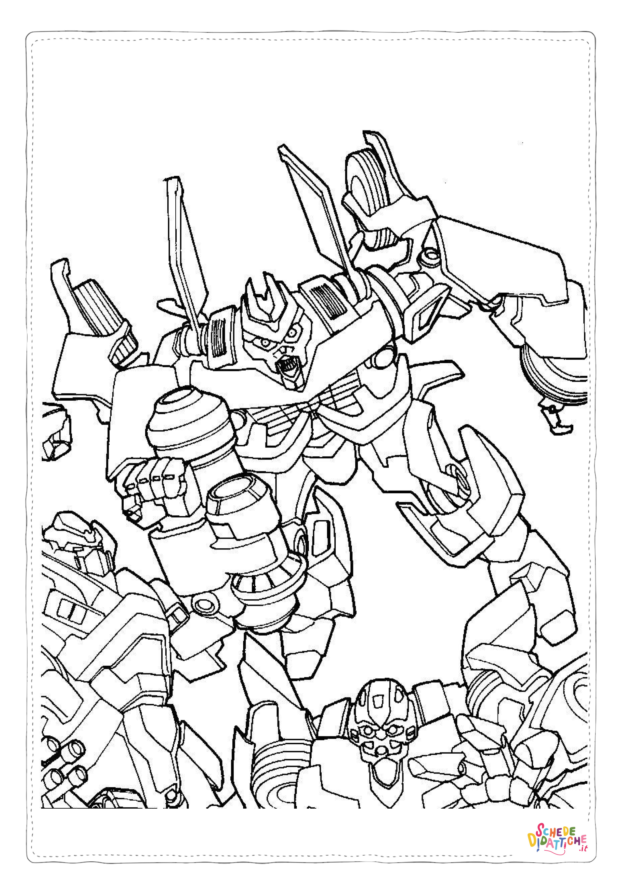 Disegno "Disegno di Transformers da stampare e colorare 95" Disegno di Transformers da stampare e colorare 95