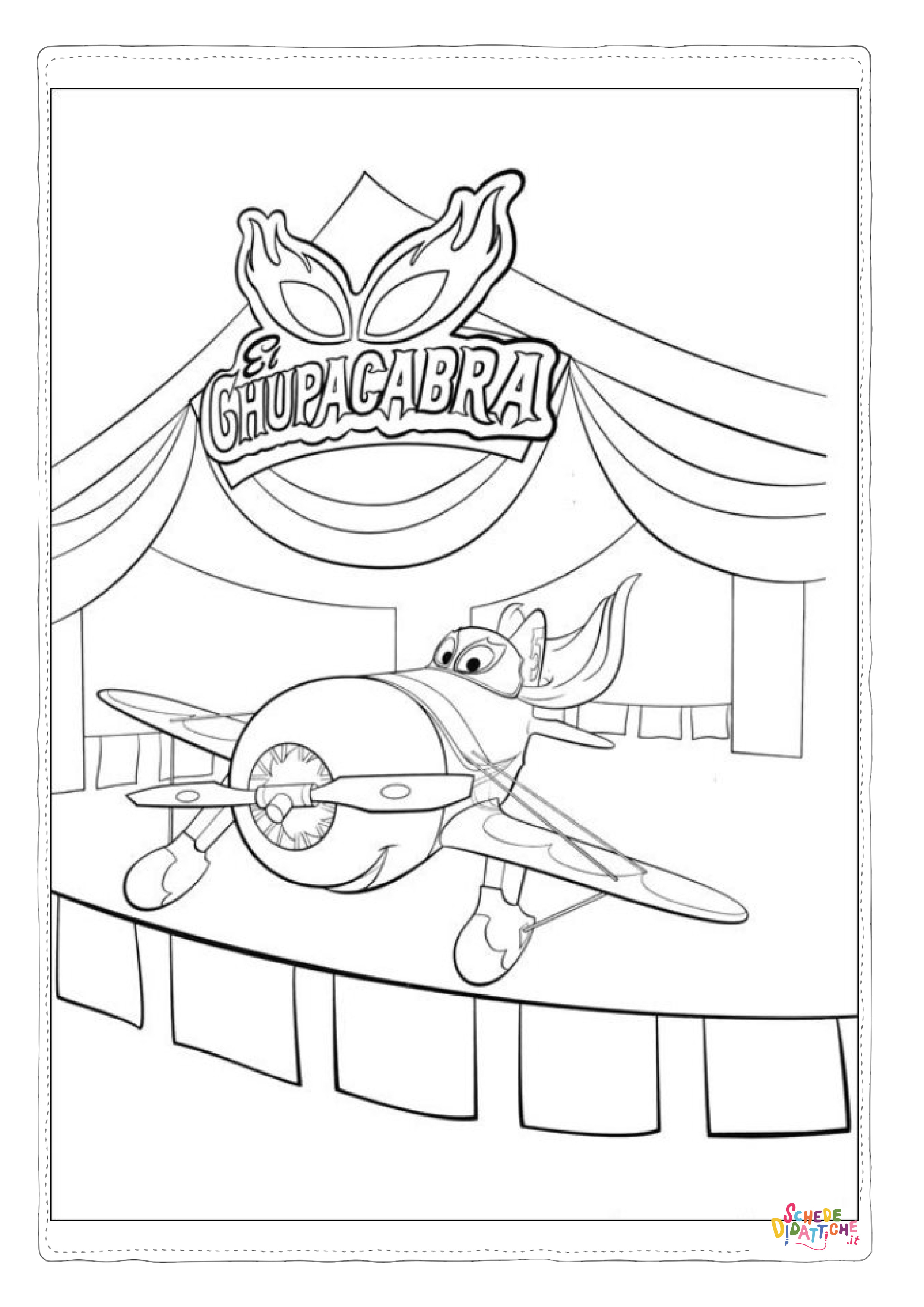 Disegno "Disegno di Cars da stampare e colorare 5" Disegno di Cars da stampare e colorare 5
