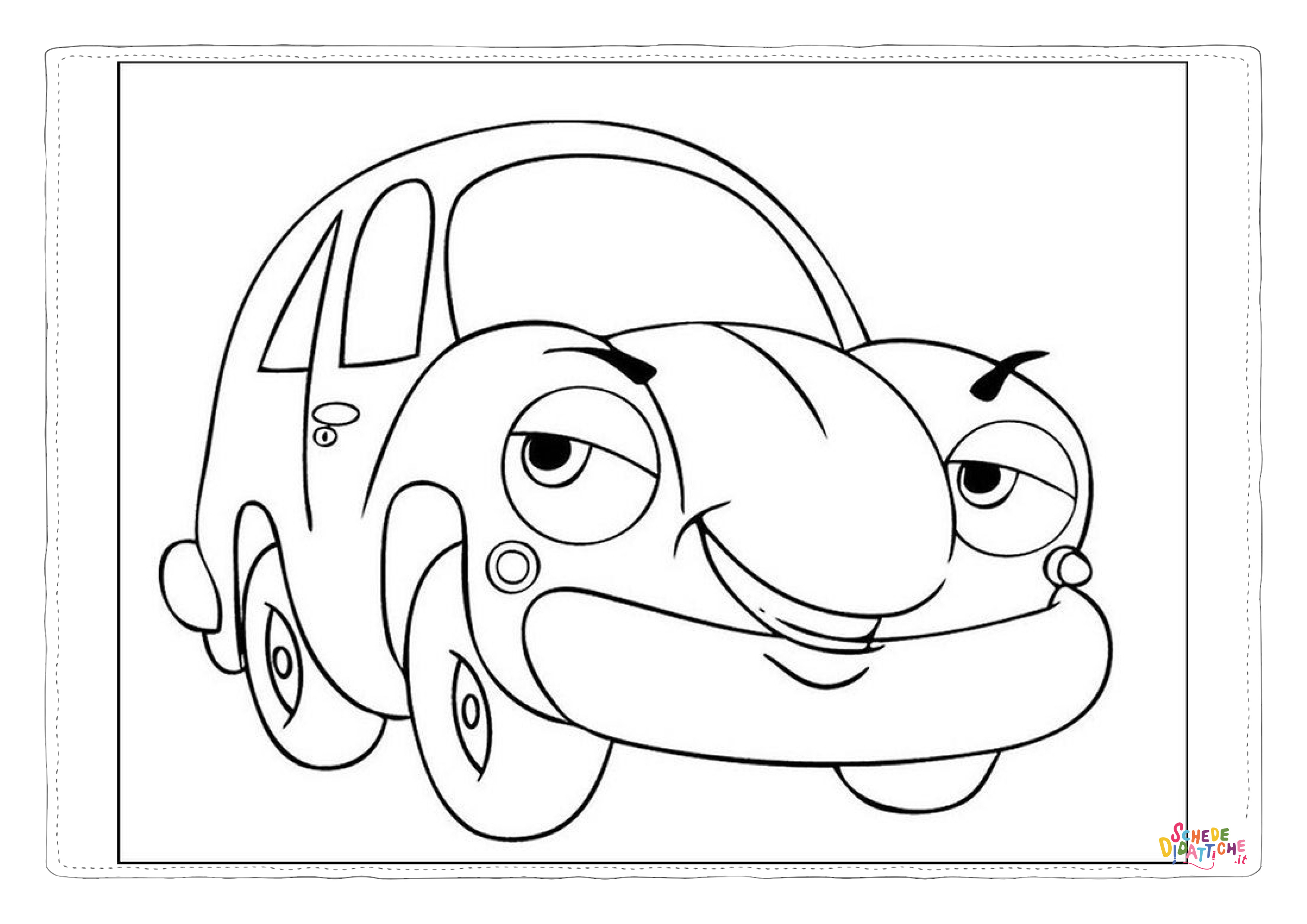 Disegno "Disegno di Cars da stampare e colorare 199" Disegno di Cars da stampare e colorare 199
