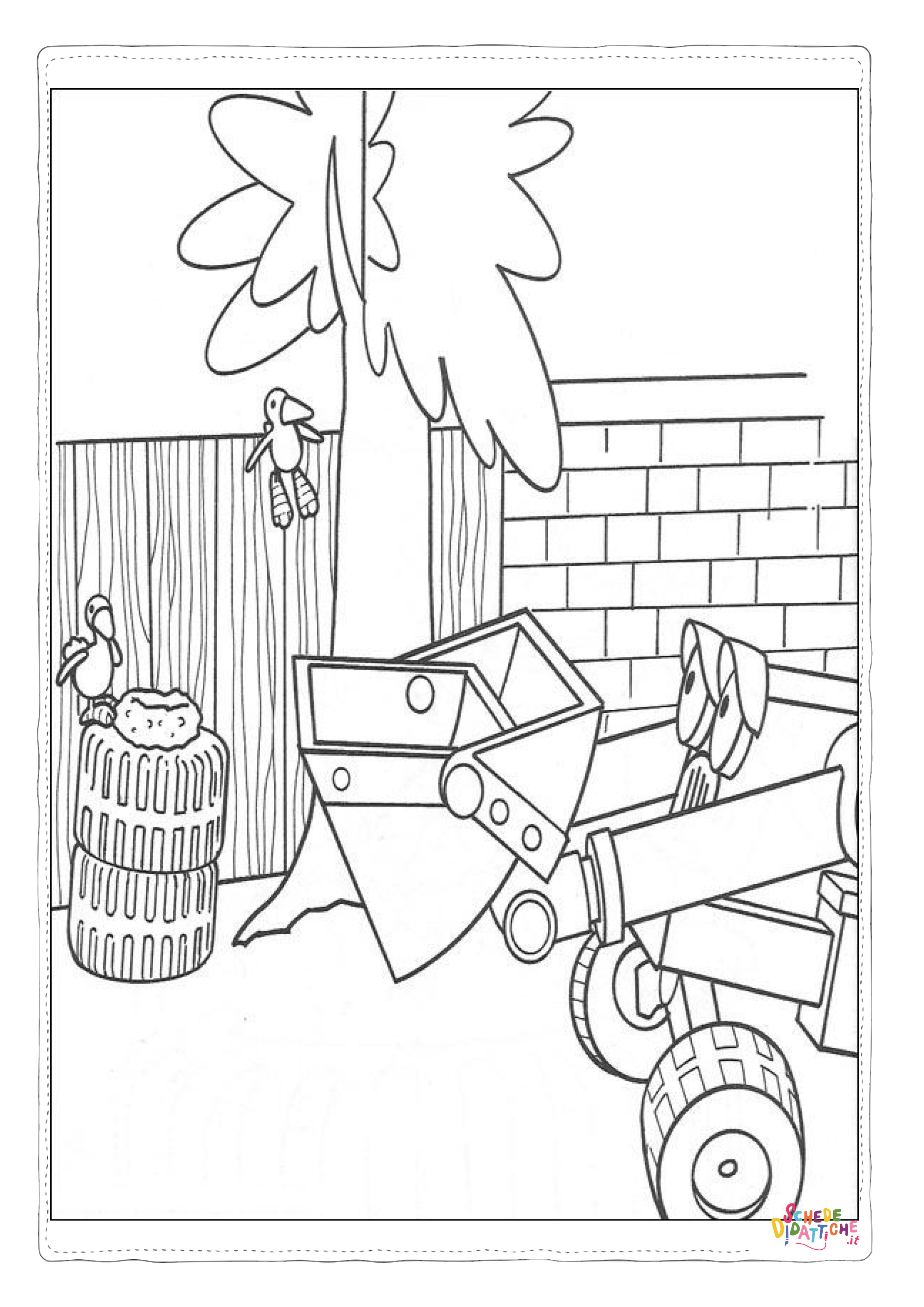Disegno di Bob aggiustatutto da stampare e colorare 22