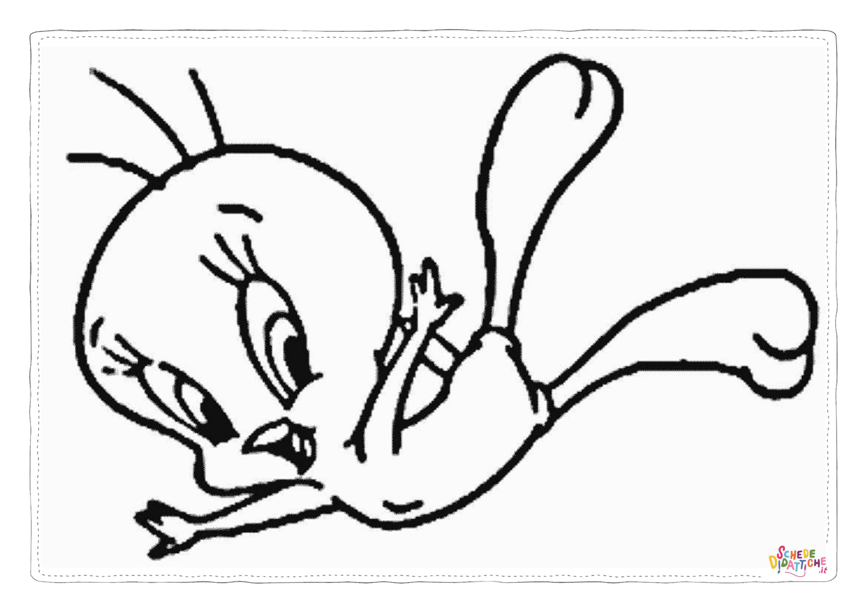 Disegno "Disegno di Titty da stampare e colorare 56" Disegno di Titty da stampare e colorare 56