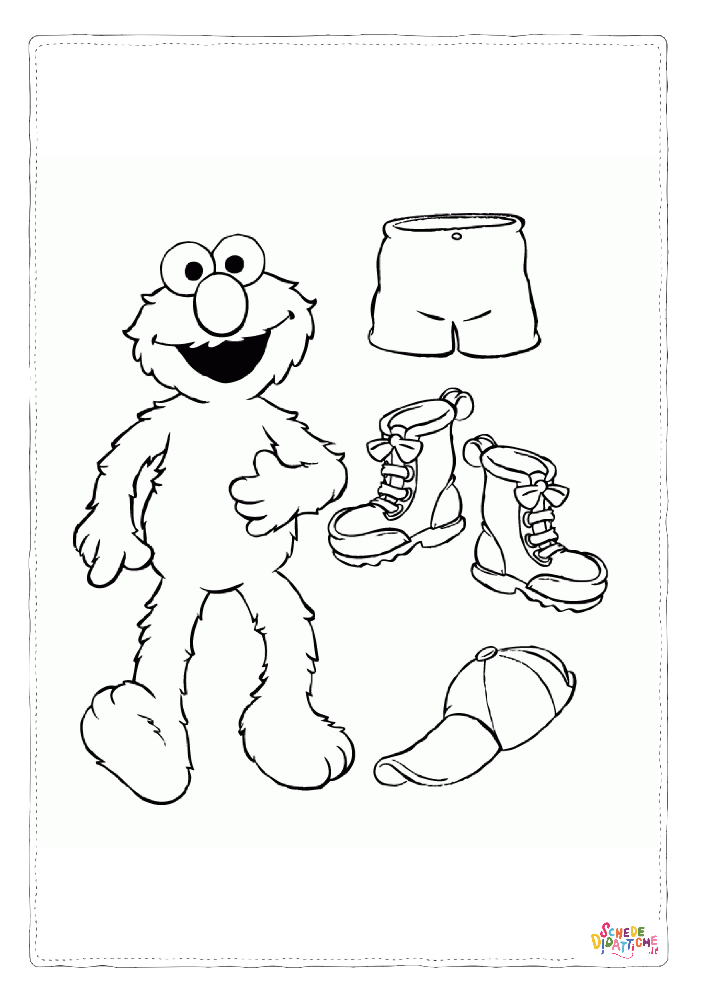 Disegno "Disegno di Muppets da stampare e colorare 14" Disegno di Muppets da stampare e colorare 14