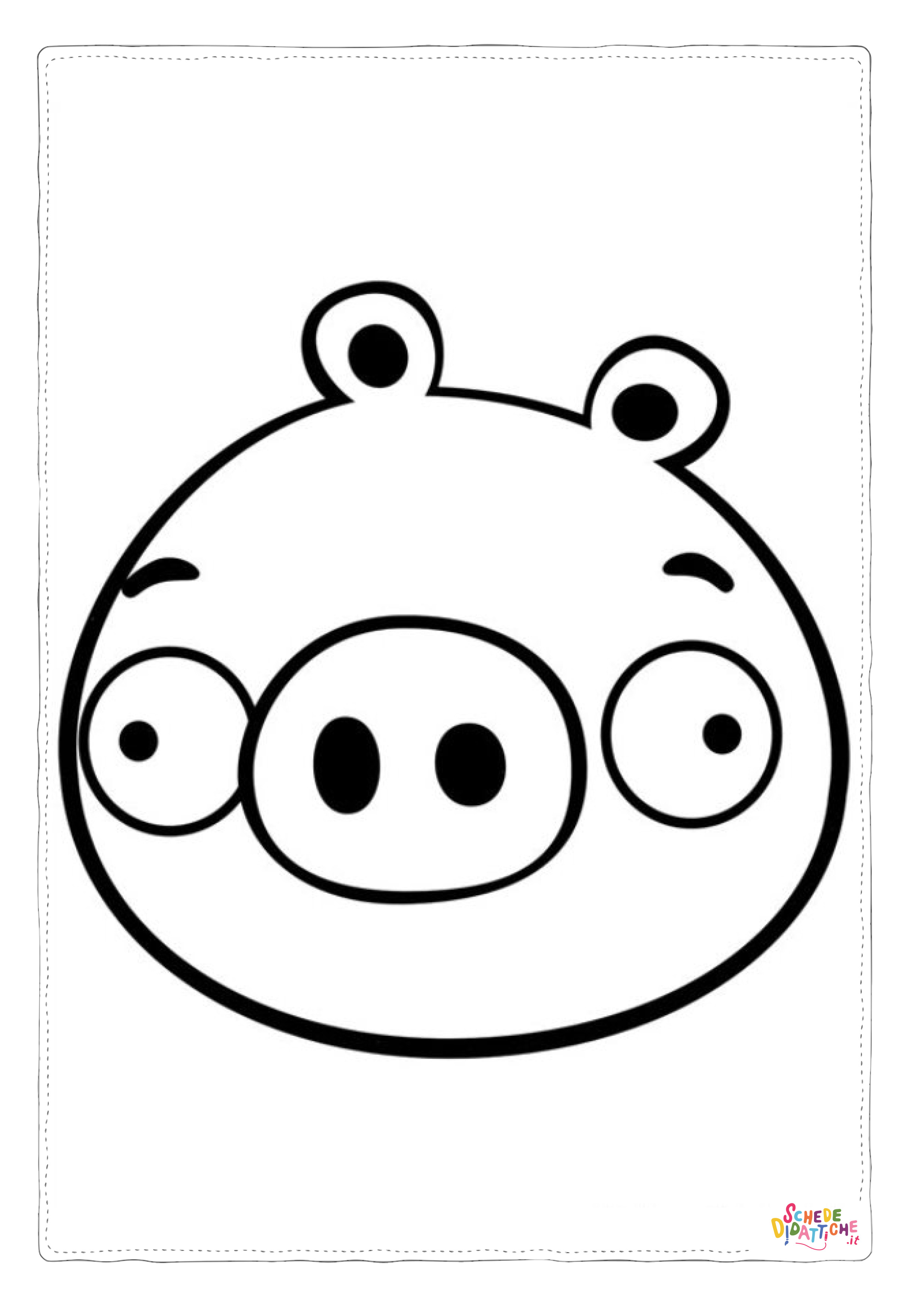 Disegno "Disegno di Angry birds da stampare e colorare 73" Disegno di Angry birds da stampare e colorare 73