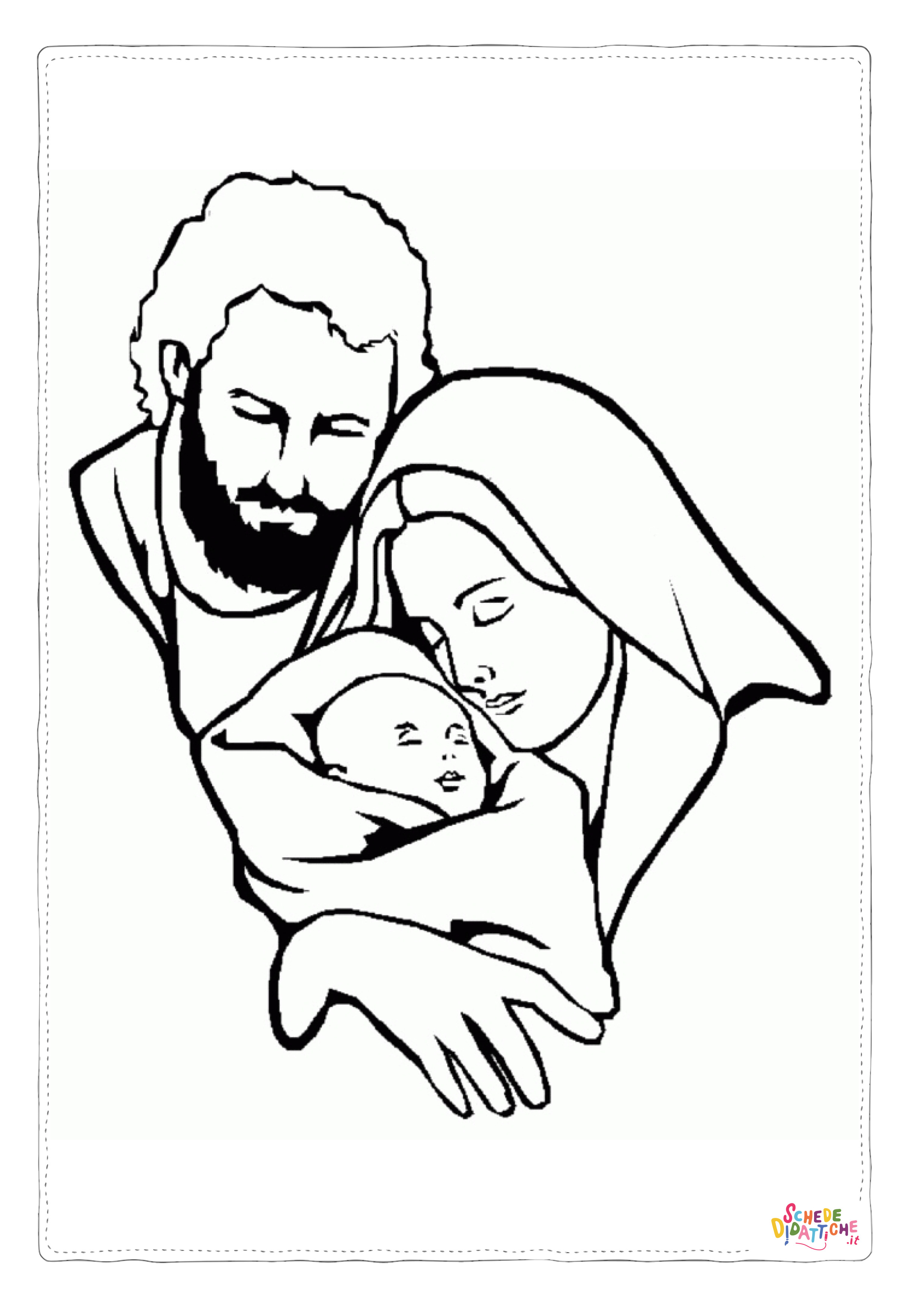 Disegno di Cristianesimo da stampare e colorare 623