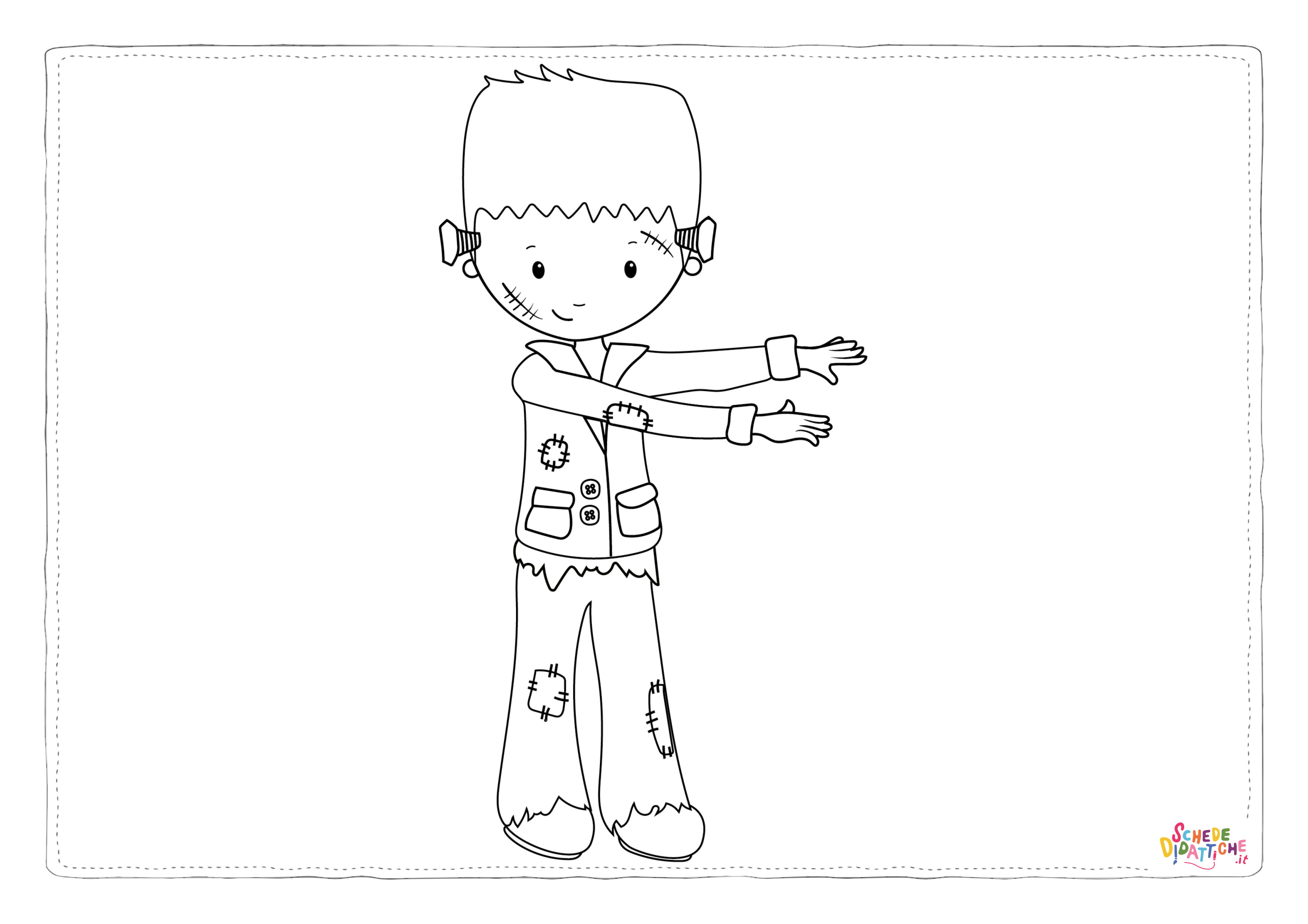 Disegno "HALLOWEEN KIDS STAMPS-01" HALLOWEEN KIDS STAMPS-01