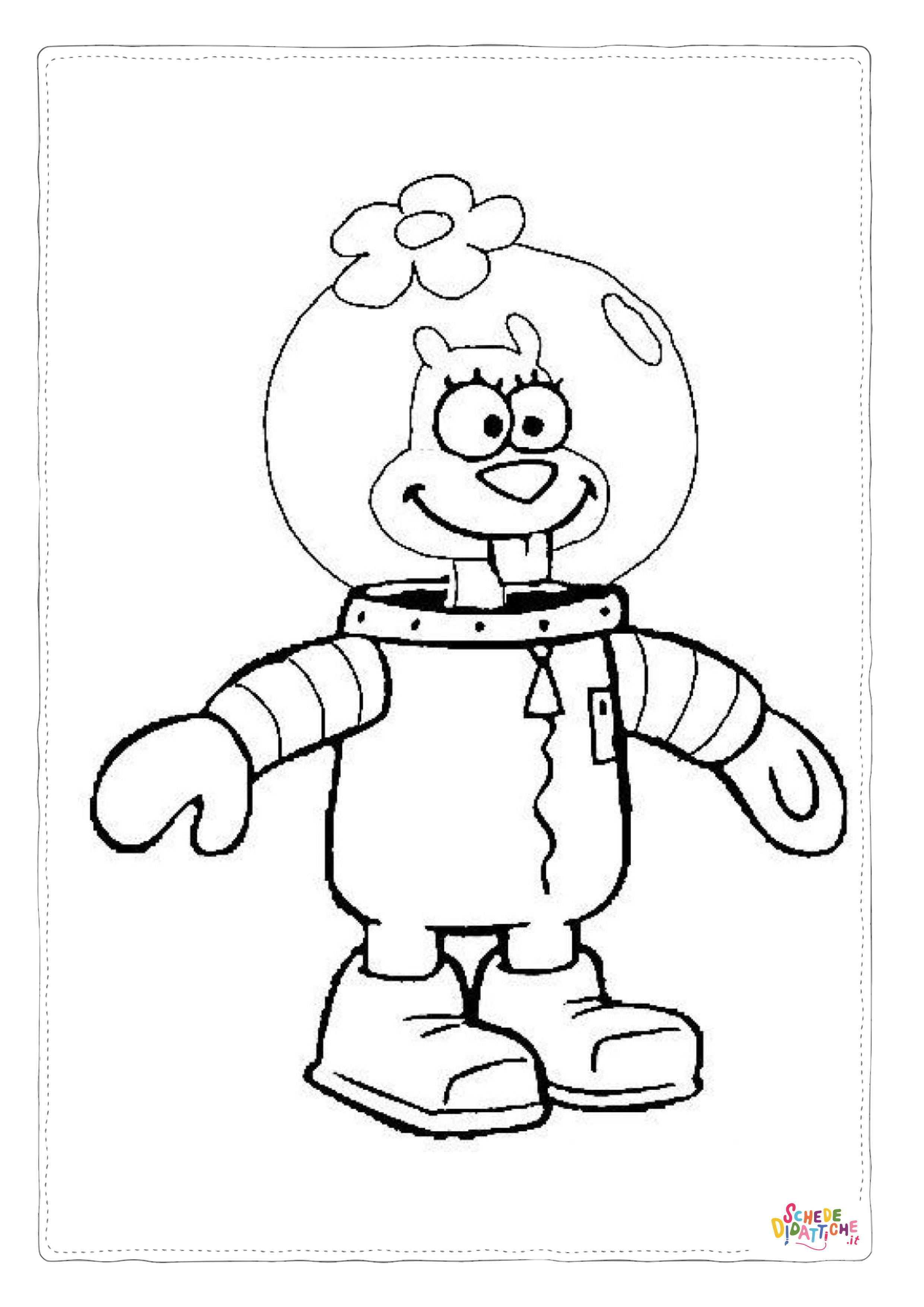Disegno "Disegno di Spongebob da stampare e colorare 73" Disegno di Spongebob da stampare e colorare 73