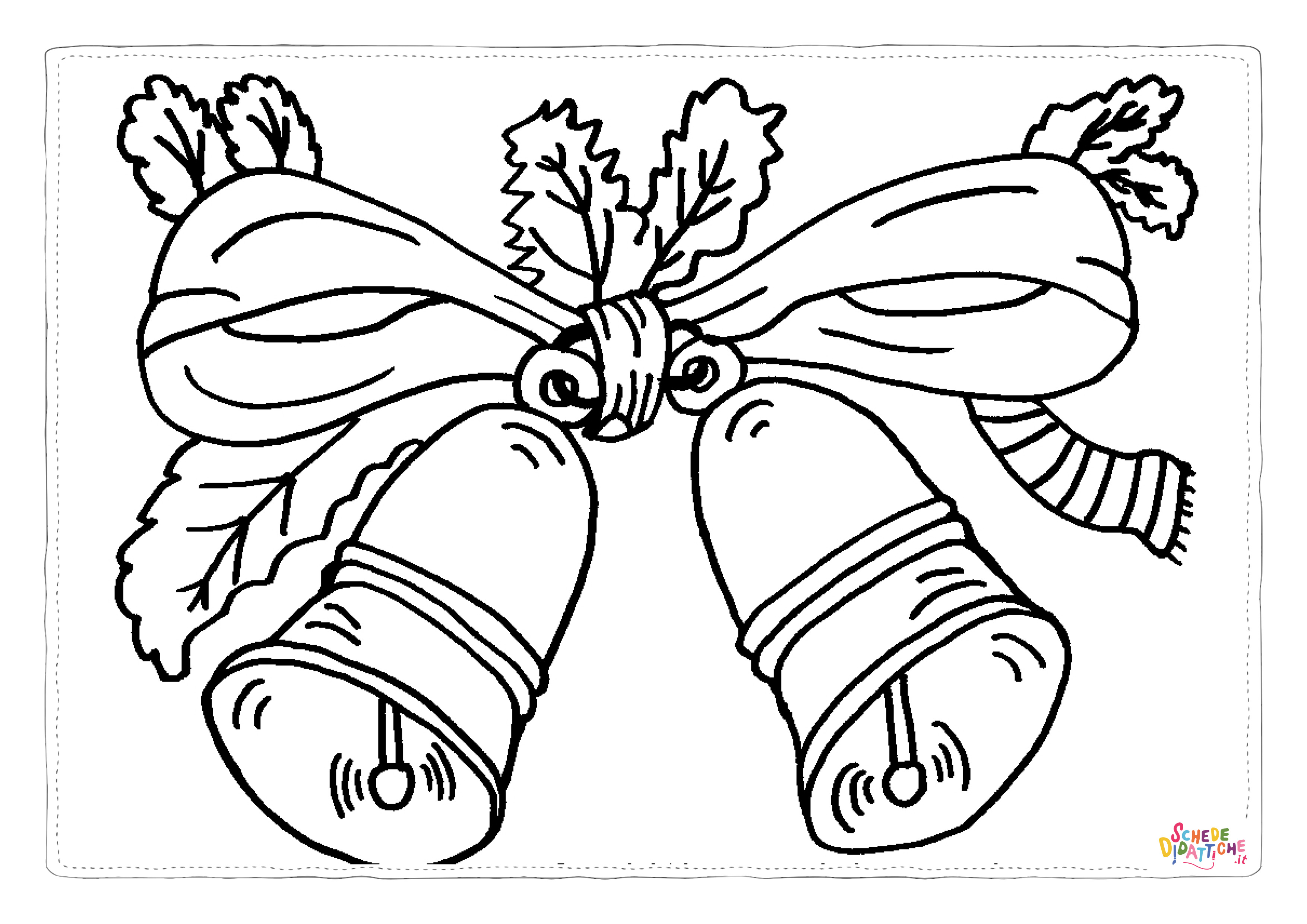 Disegno "Disegno di campanella da stampare e colorare 8" Disegno di campanella da stampare e colorare 8