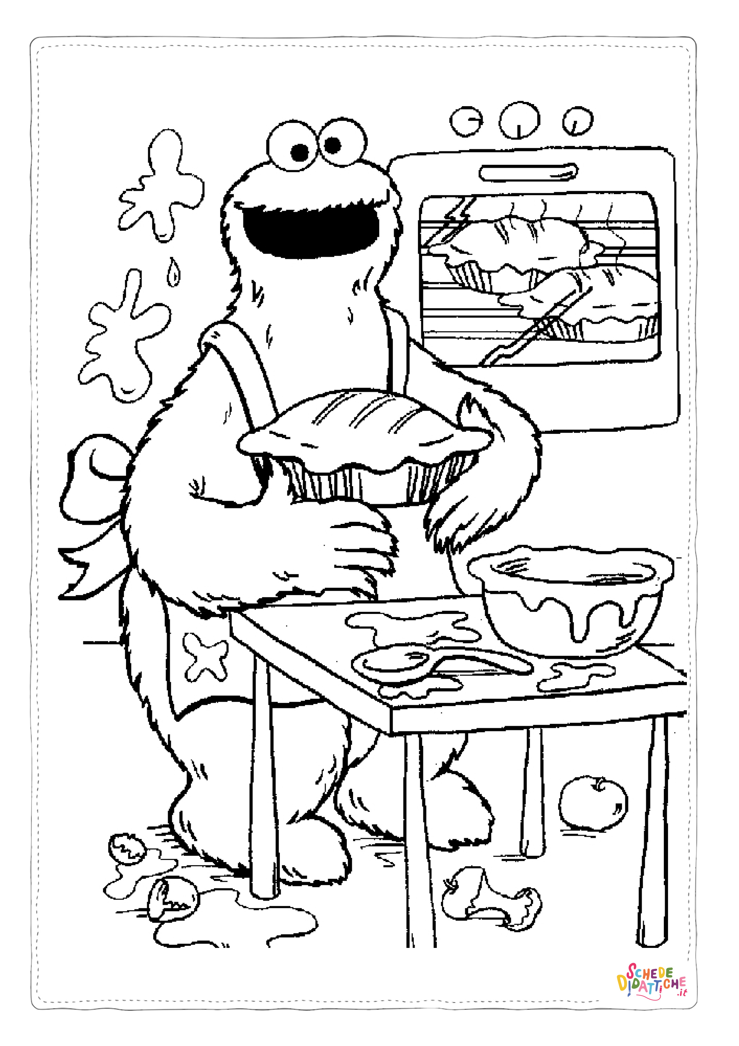 Disegno "Disegno di Muppets da stampare e colorare 12" Disegno di Muppets da stampare e colorare 12