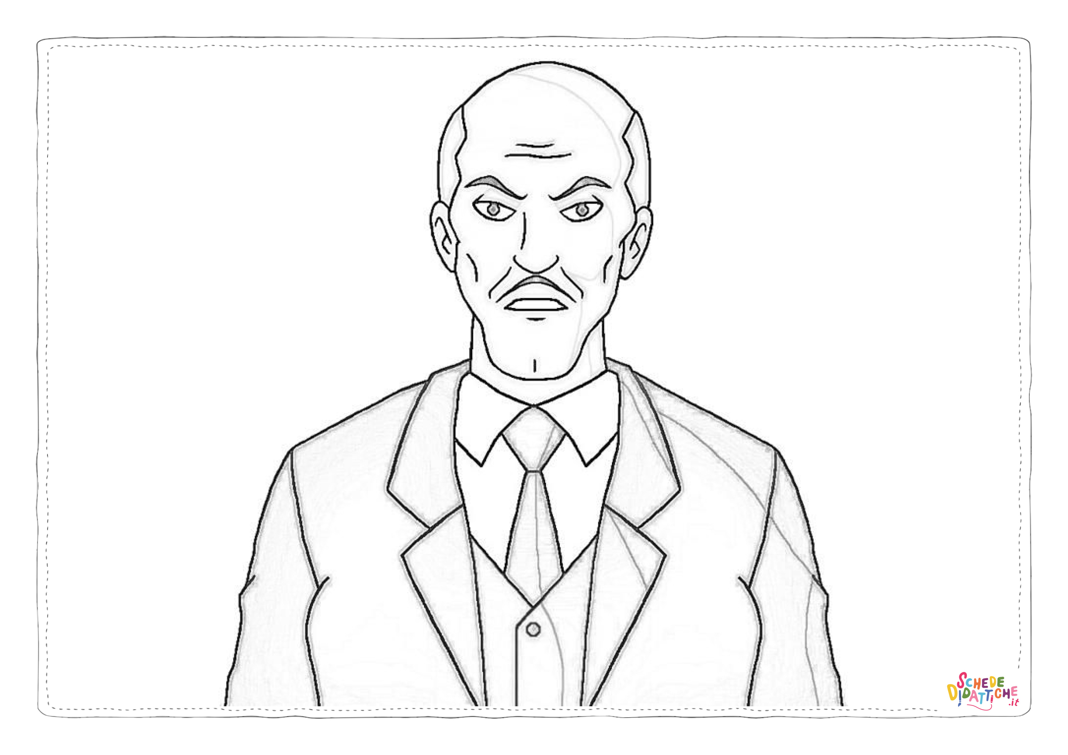 Disegno di persona famosa da stampare e colorare 63