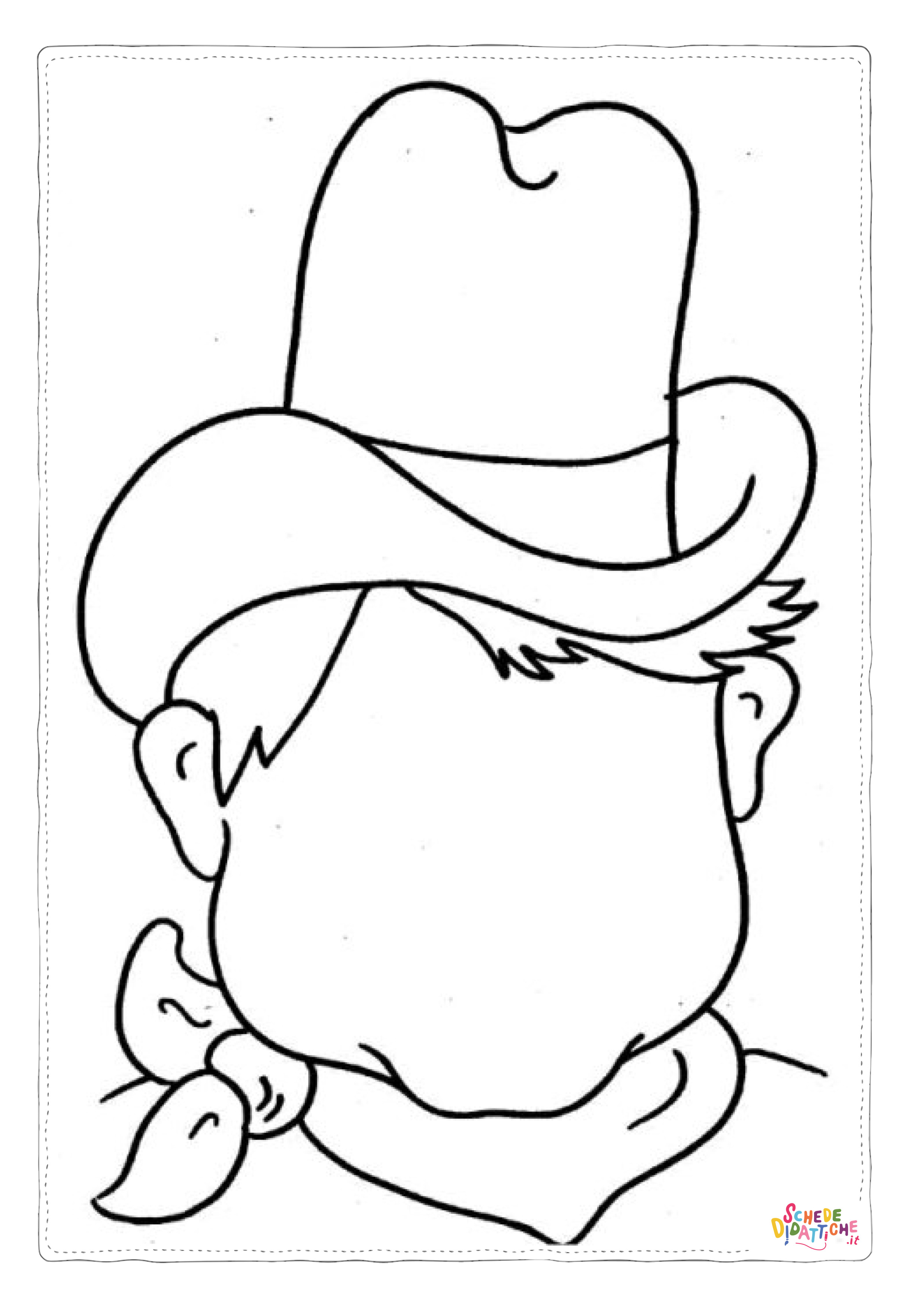 Disegno "Disegno di viso da completare da stampare e colorare 17" Disegno di viso da completare da stampare e colorare 17