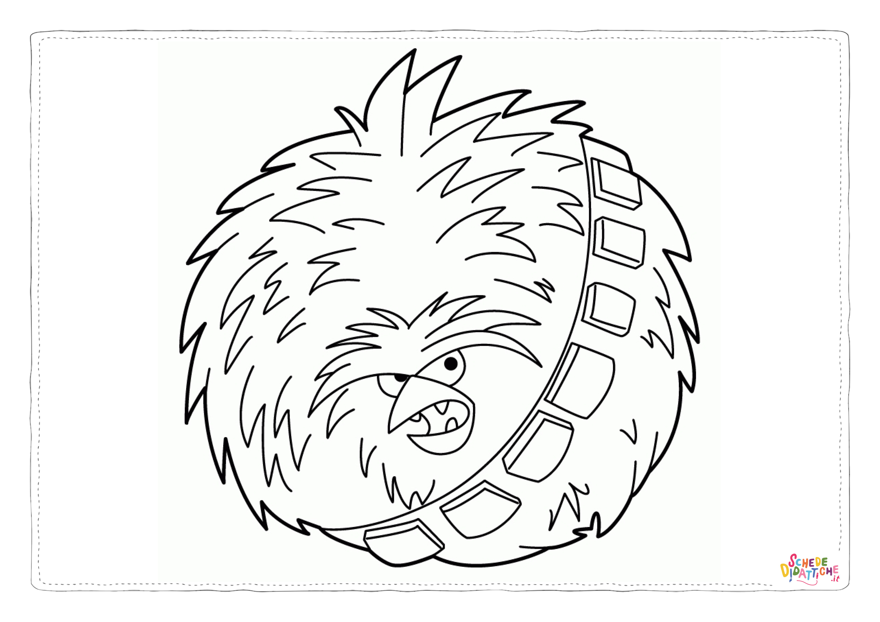Disegno "Disegno di Angry birds da stampare e colorare 40" Disegno di Angry birds da stampare e colorare 40
