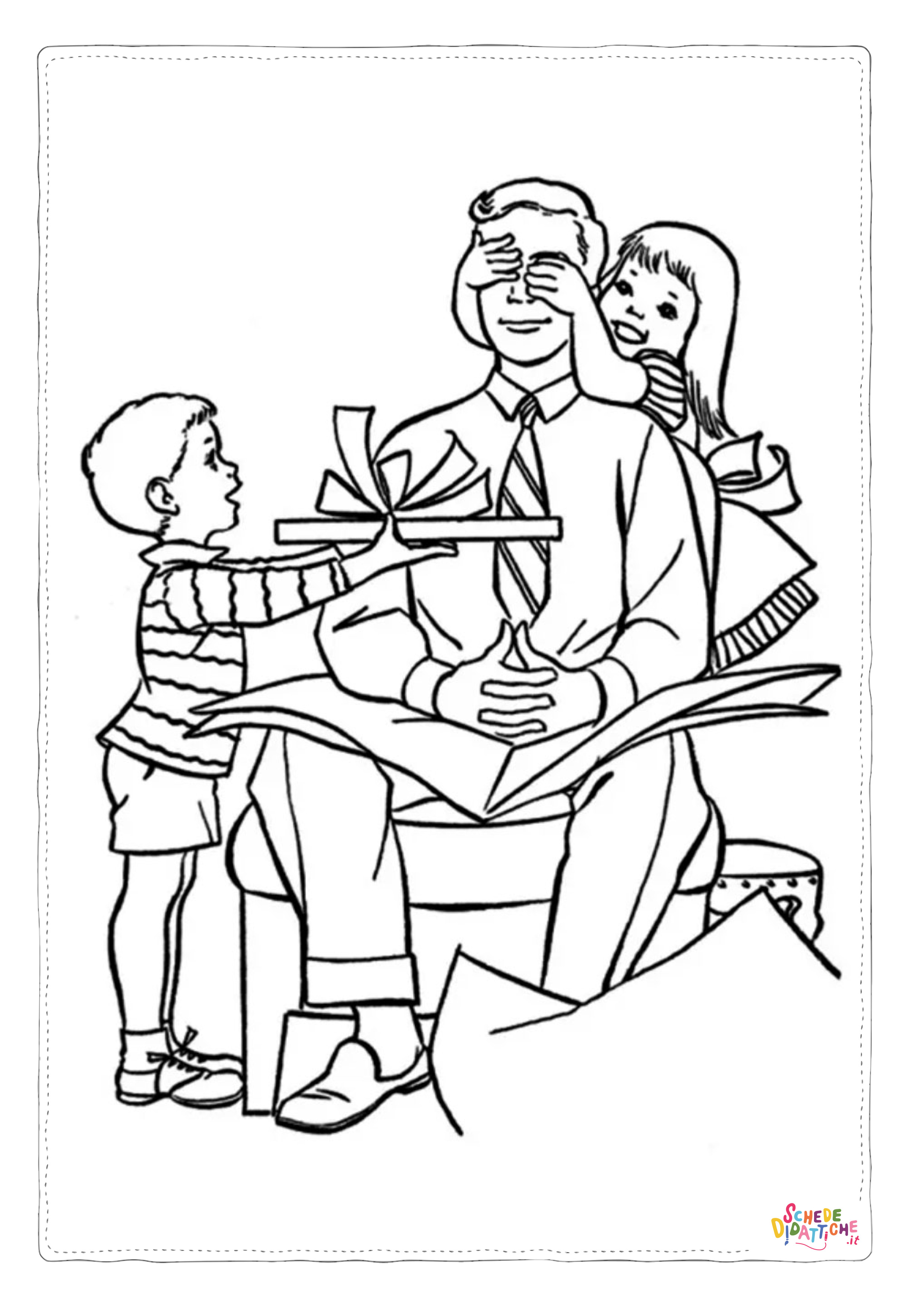 Disegno "regali per papà 2" regali per papà 2