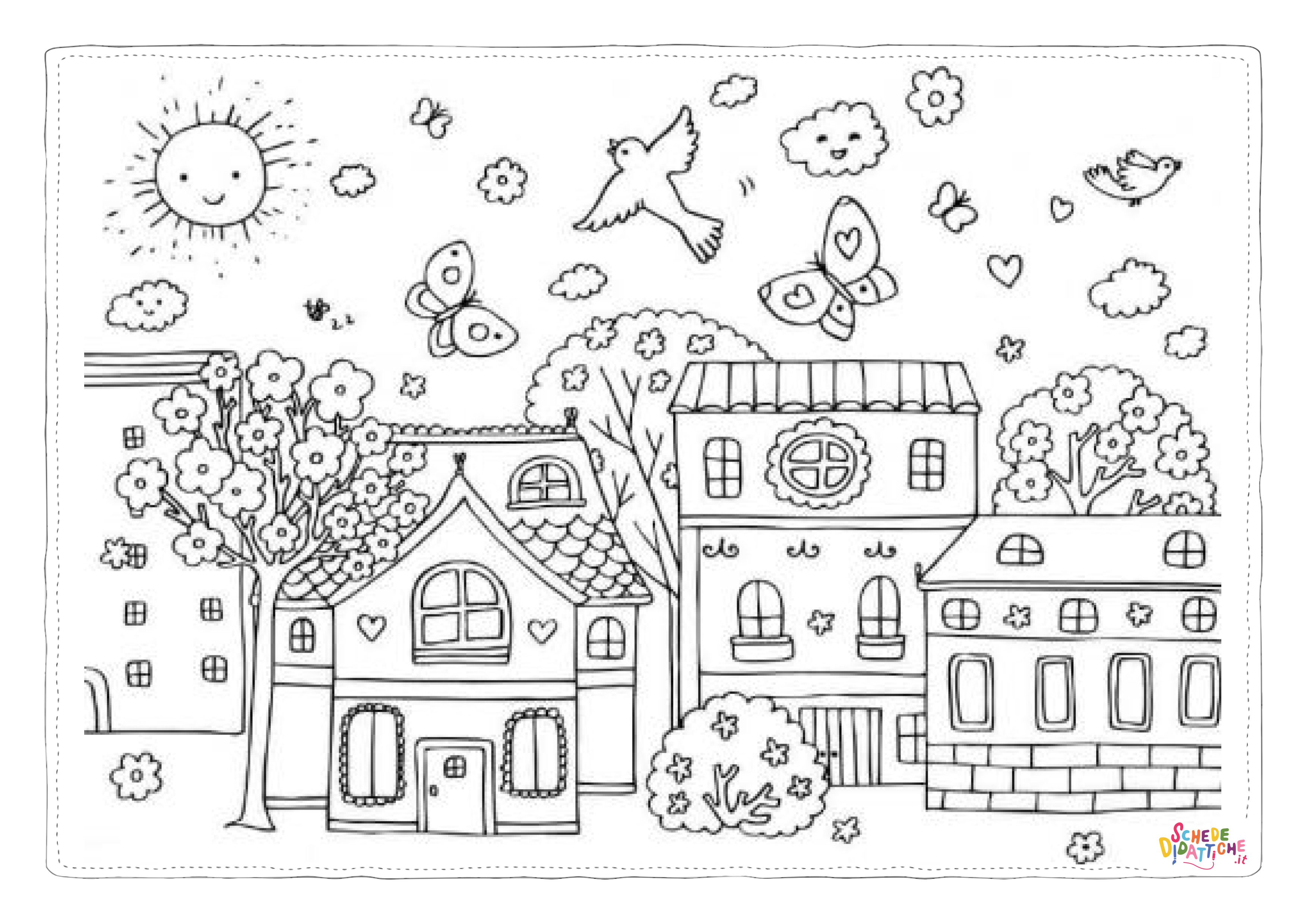 Disegno "Paesaggi primavera (22)" Paesaggi primavera (22)