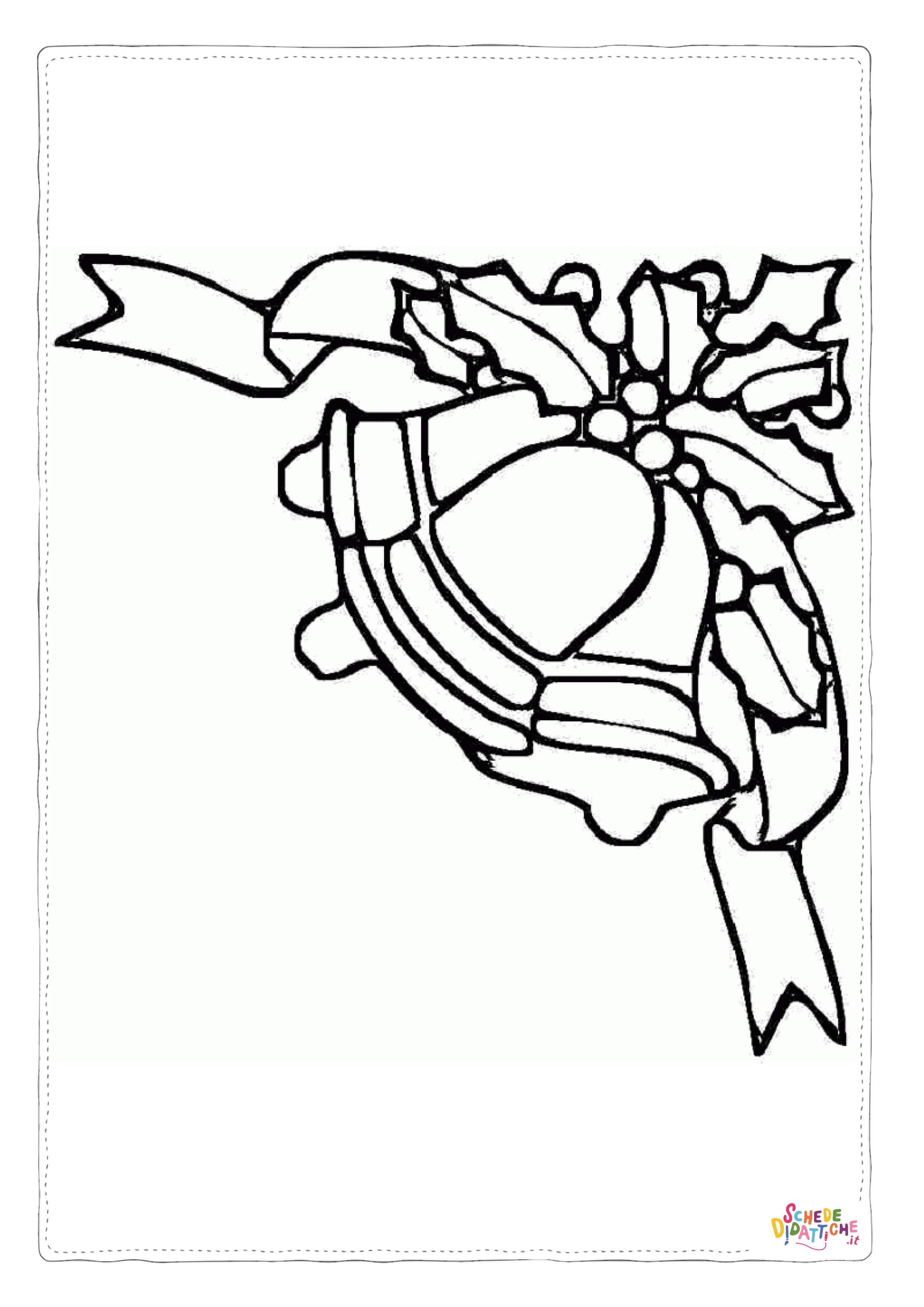 Disegno di campanella da stampare e colorare 1