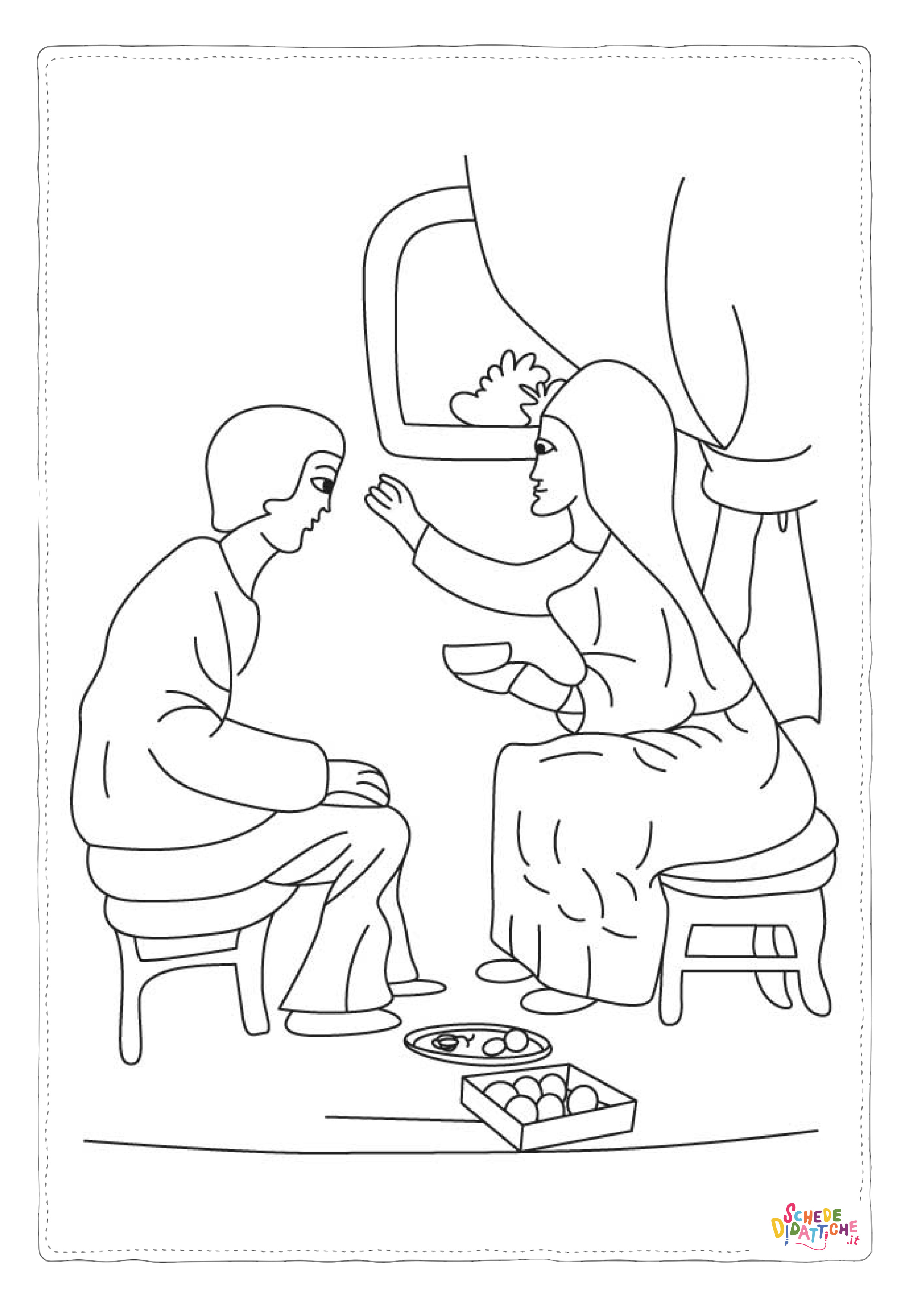 Disegno "Disegno di Cristianesimo da stampare e colorare 216" Disegno di Cristianesimo da stampare e colorare 216