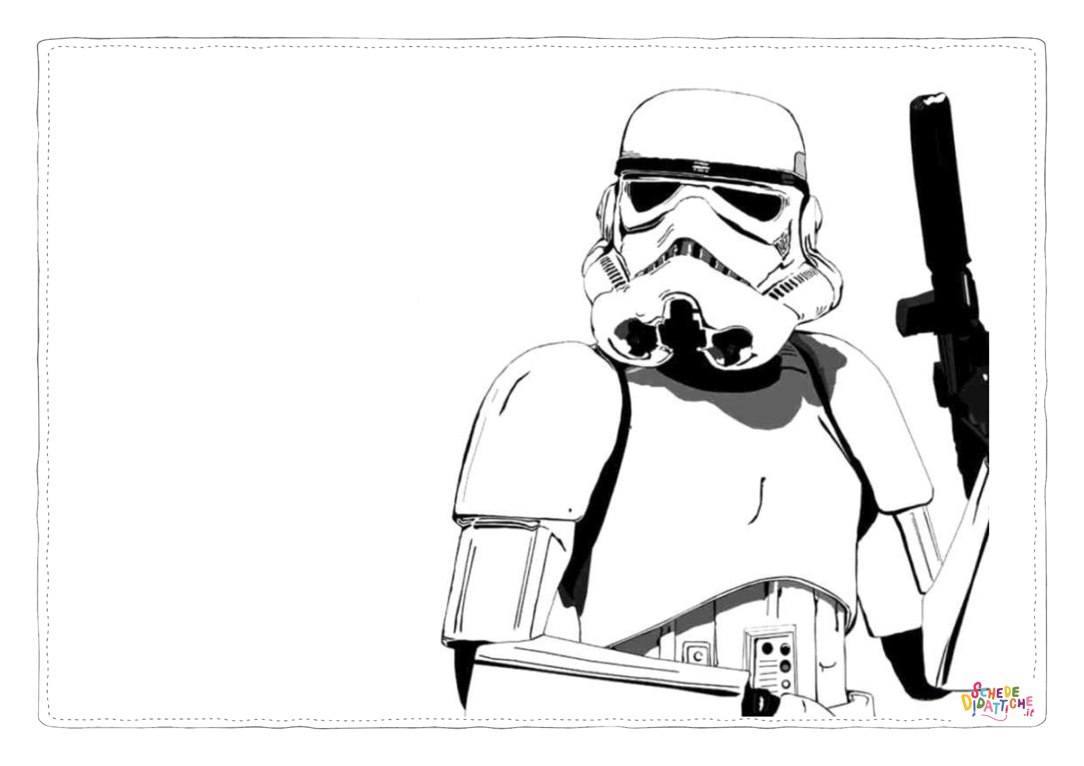 Disegno "Disegno di Star Wars da stampare e colorare 59" Disegno di Star Wars da stampare e colorare 59