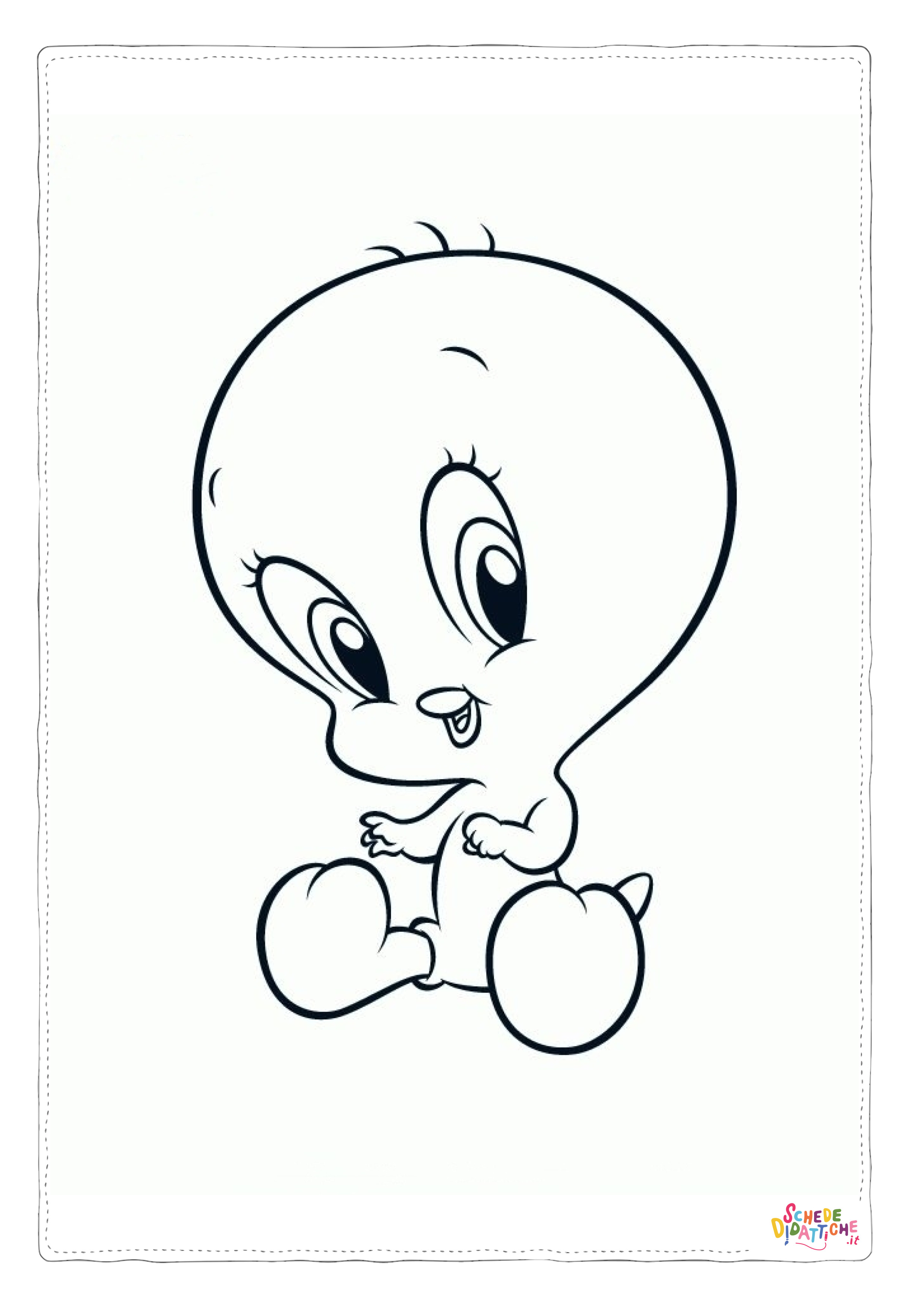 Disegno "Disegno di Titty da stampare e colorare 45" Disegno di Titty da stampare e colorare 45