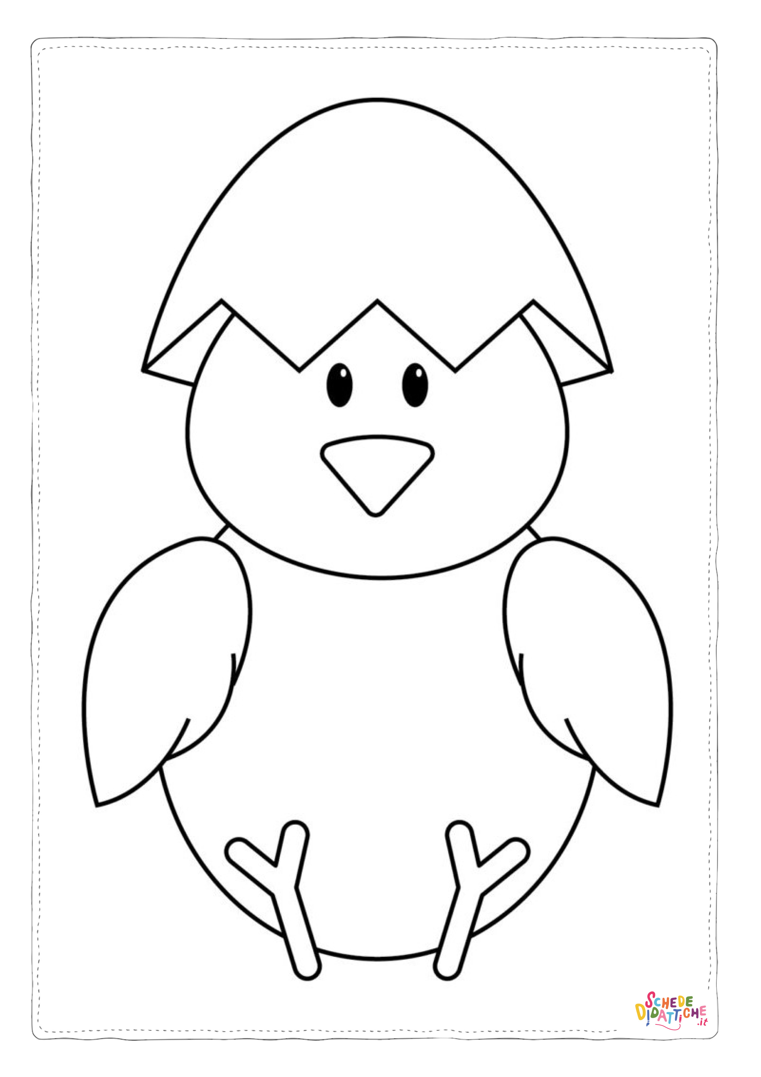 Disegno "Printable-Easter-Coloring-Page-Chicks-3-791x1024" Printable-Easter-Coloring-Page-Chicks-3-791x1024