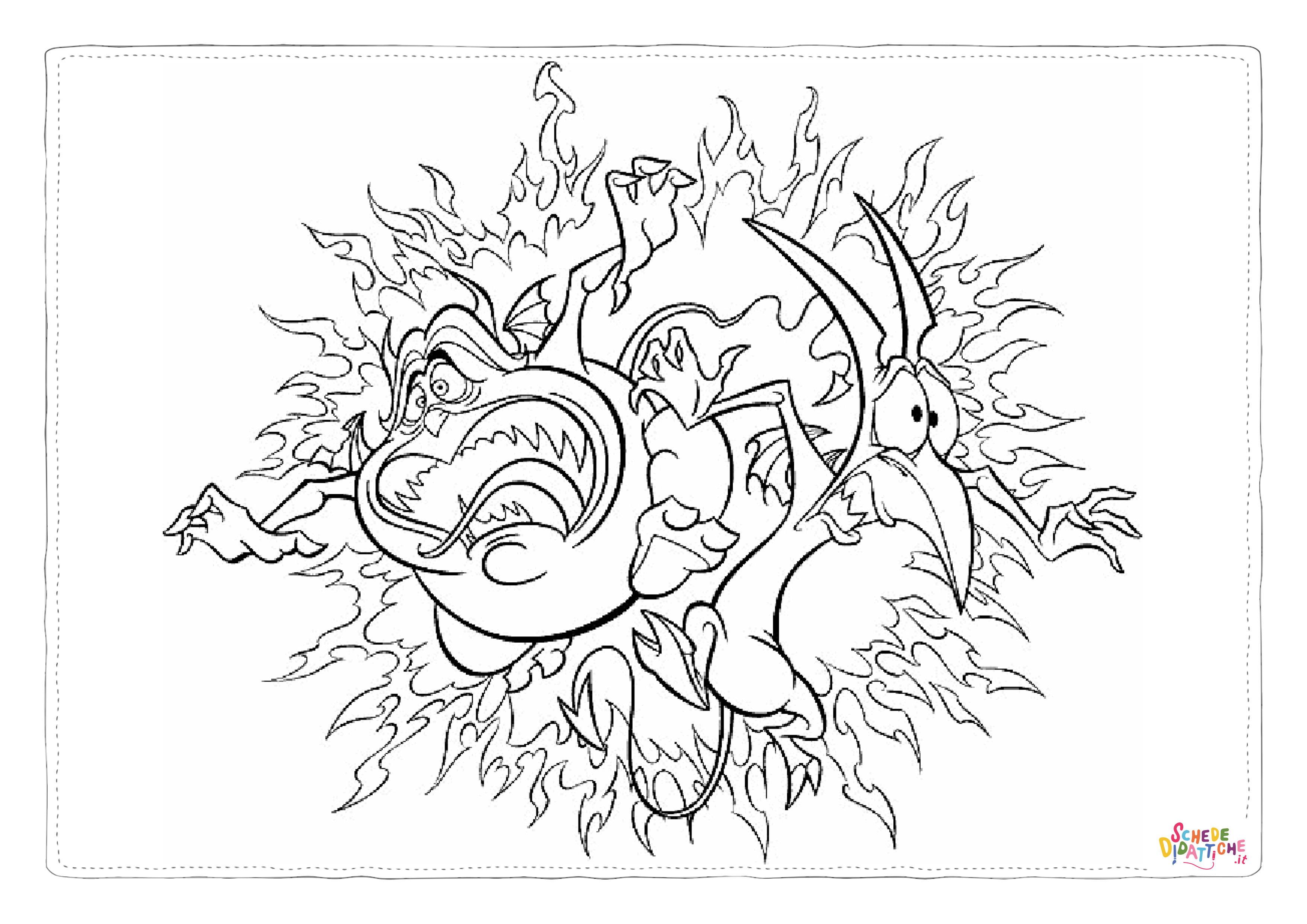 Disegno "Disegno di Hercules da stampare e colorare 4" Disegno di Hercules da stampare e colorare 4