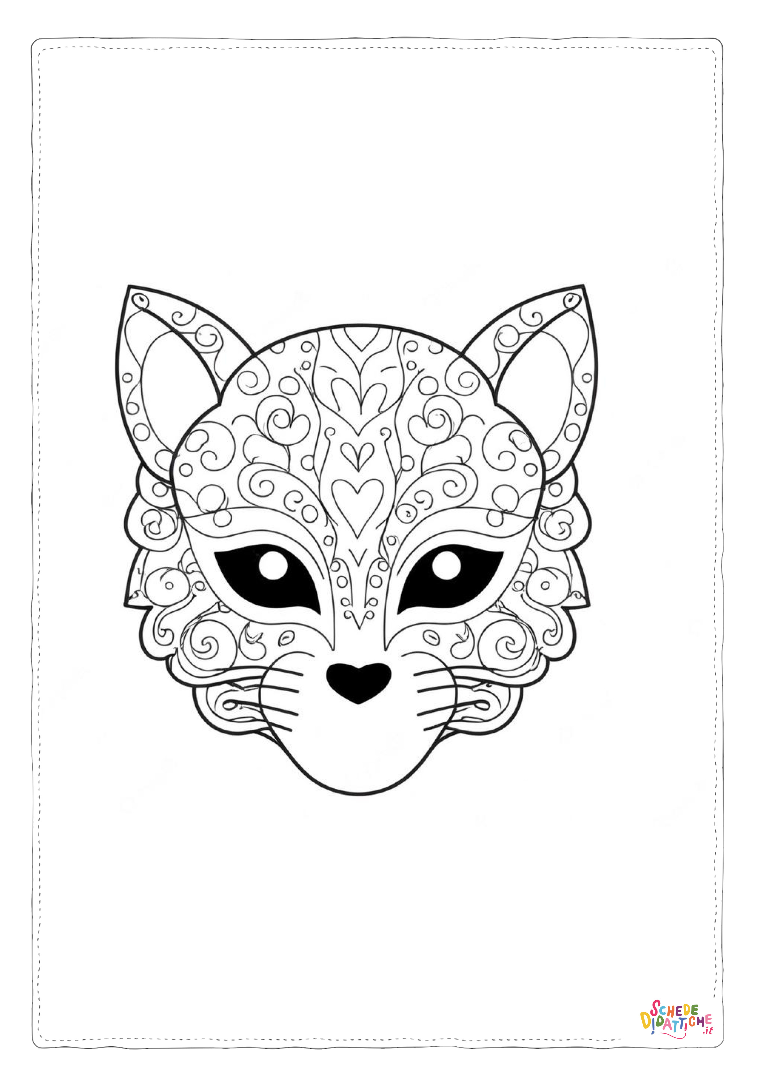 Disegno "Maschera 32" Maschera 32