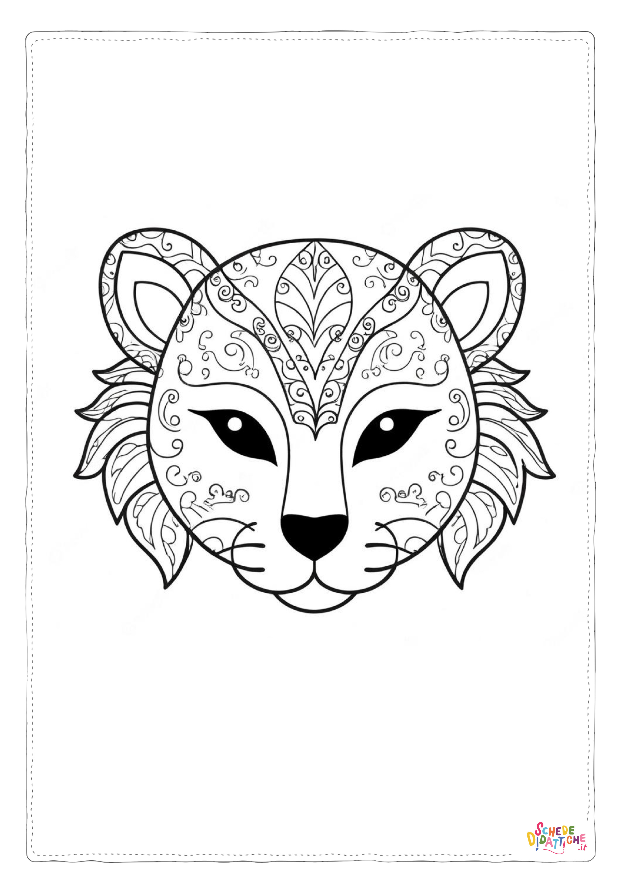 Disegno "Maschera 37" Maschera 37
