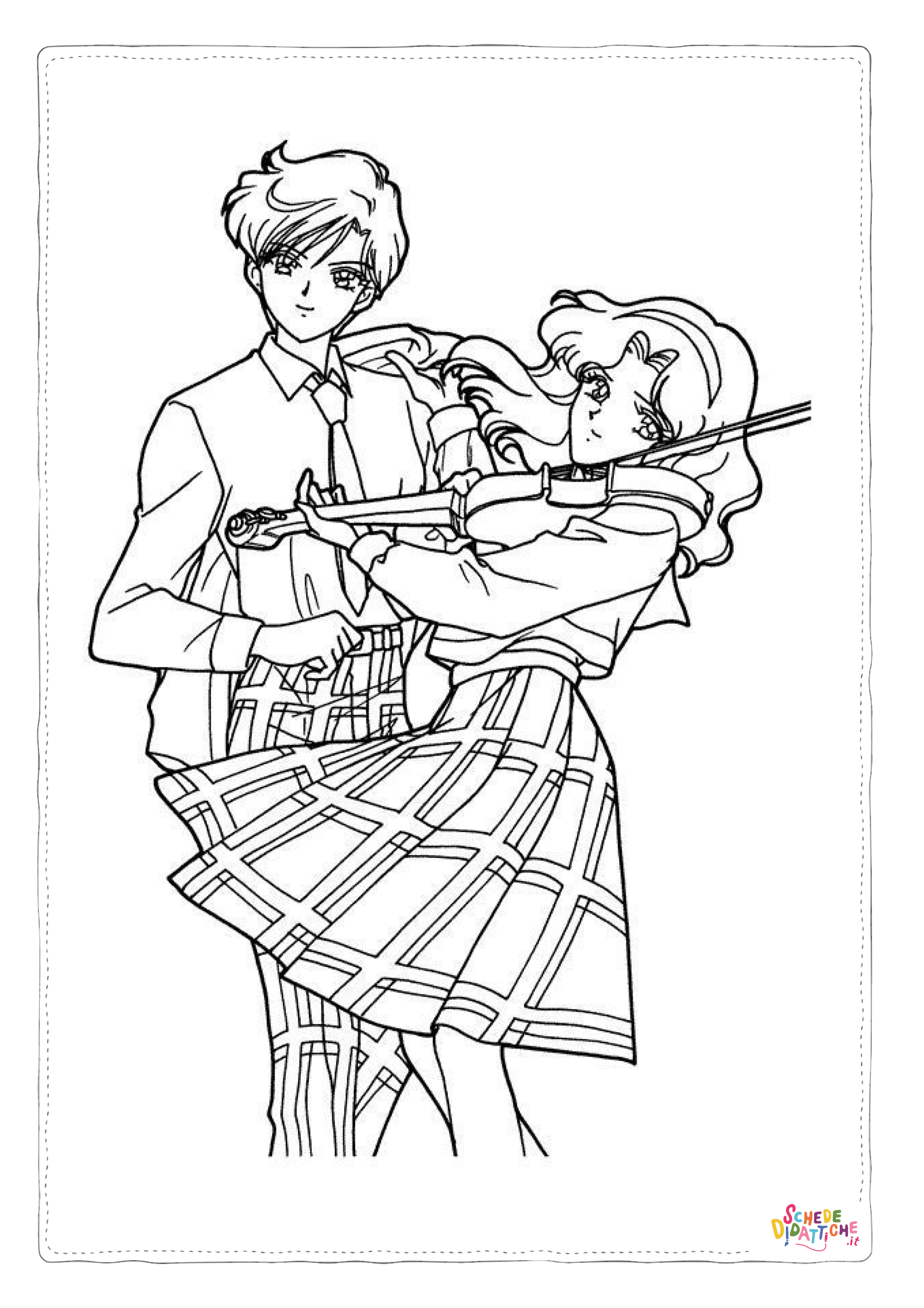 Disegno di Sailor Moon da stampare e colorare 39