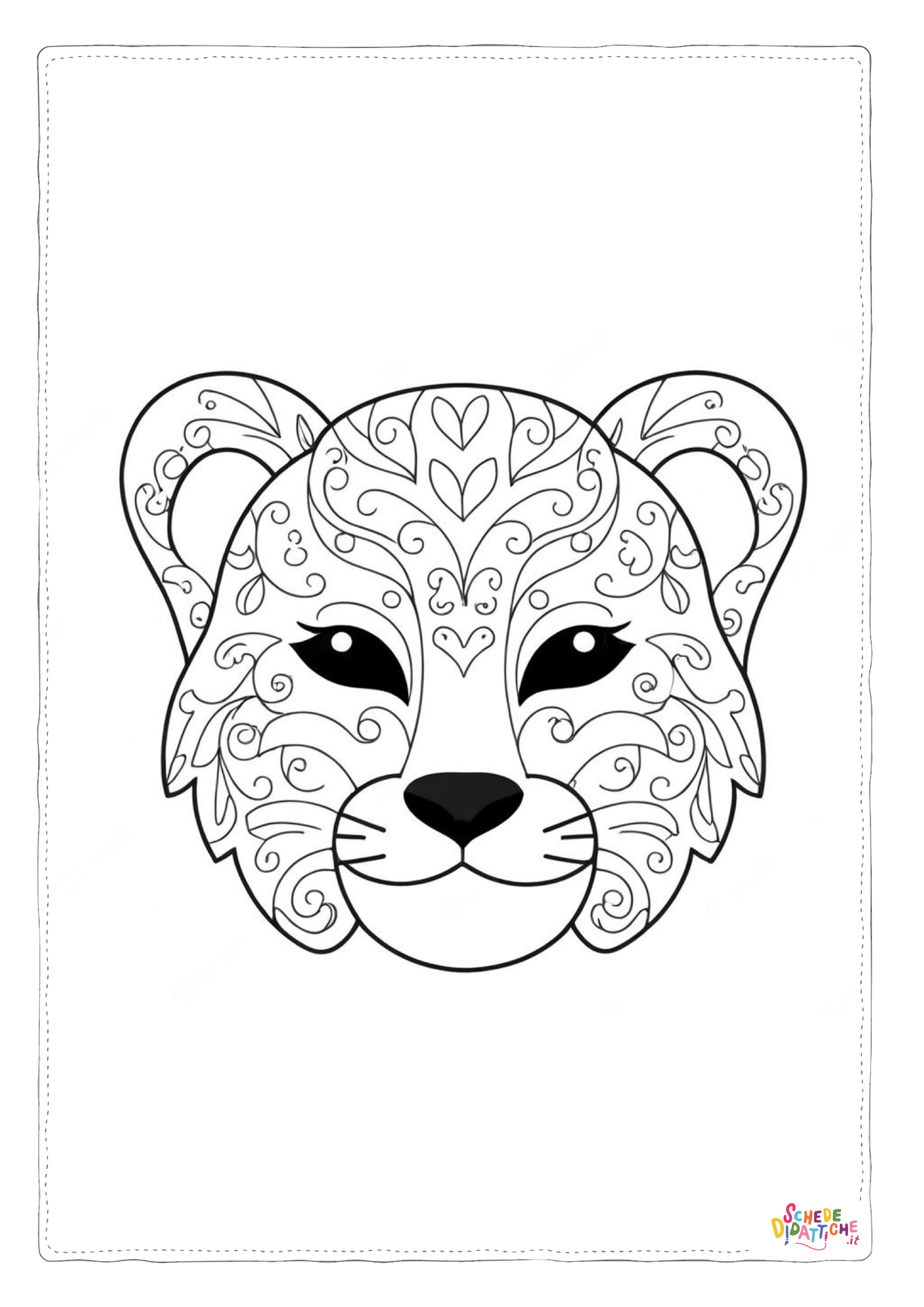 Disegno "Maschera 38" Maschera 38