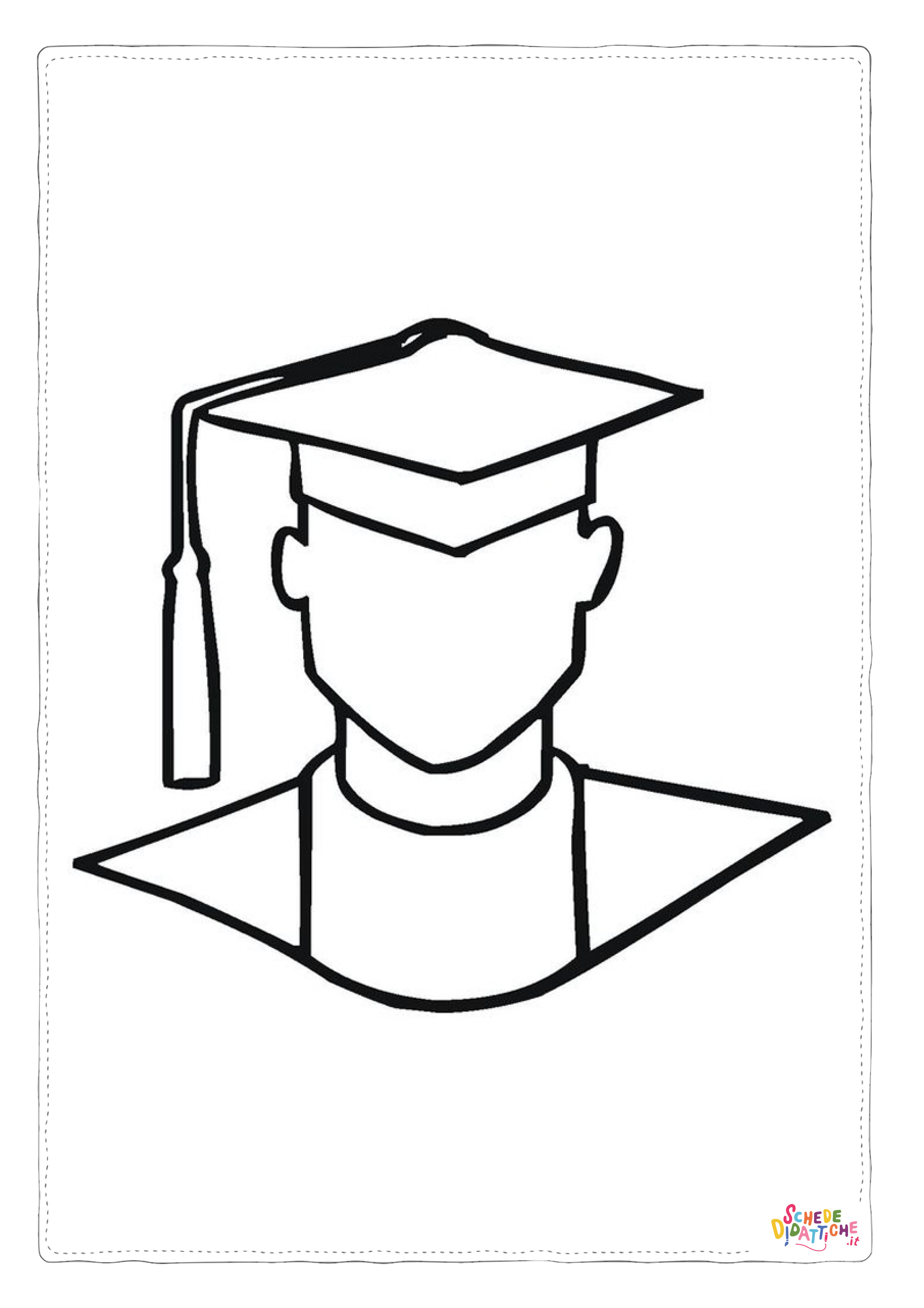 Disegno "Disegno di viso da completare da stampare e colorare 2" Disegno di viso da completare da stampare e colorare 2