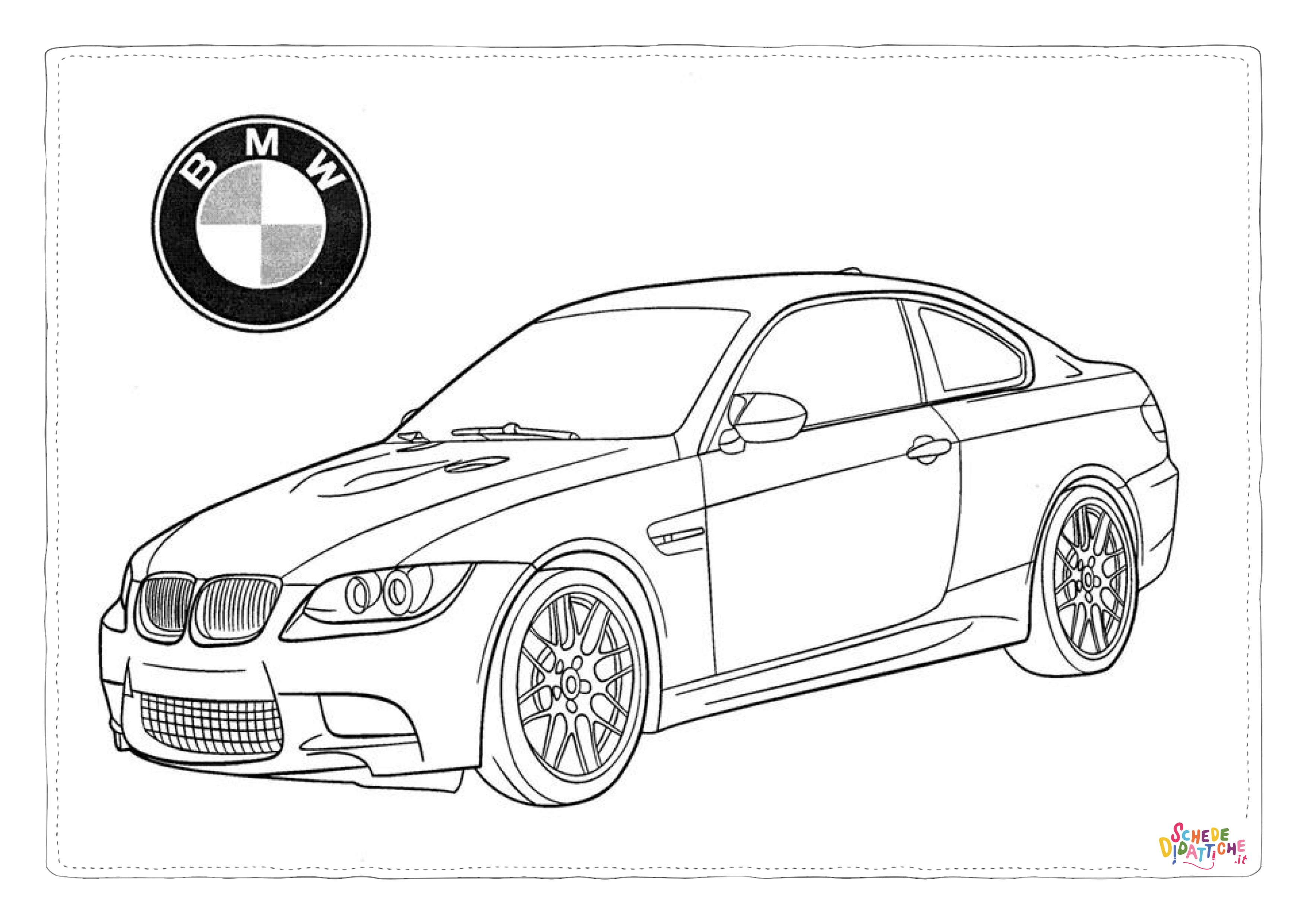 Disegno "Disegno di automobile da stampare e colorare 311" Disegno di automobile da stampare e colorare 311