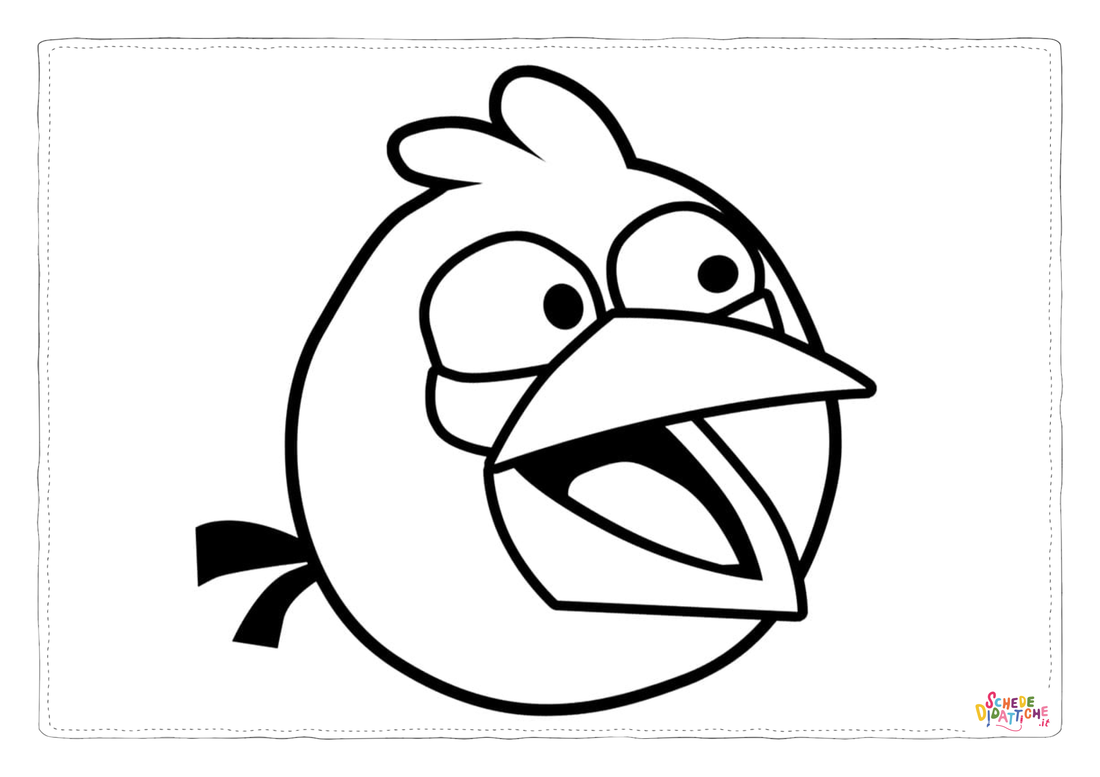 Disegno "Disegno di Angry birds da stampare e colorare 93" Disegno di Angry birds da stampare e colorare 93