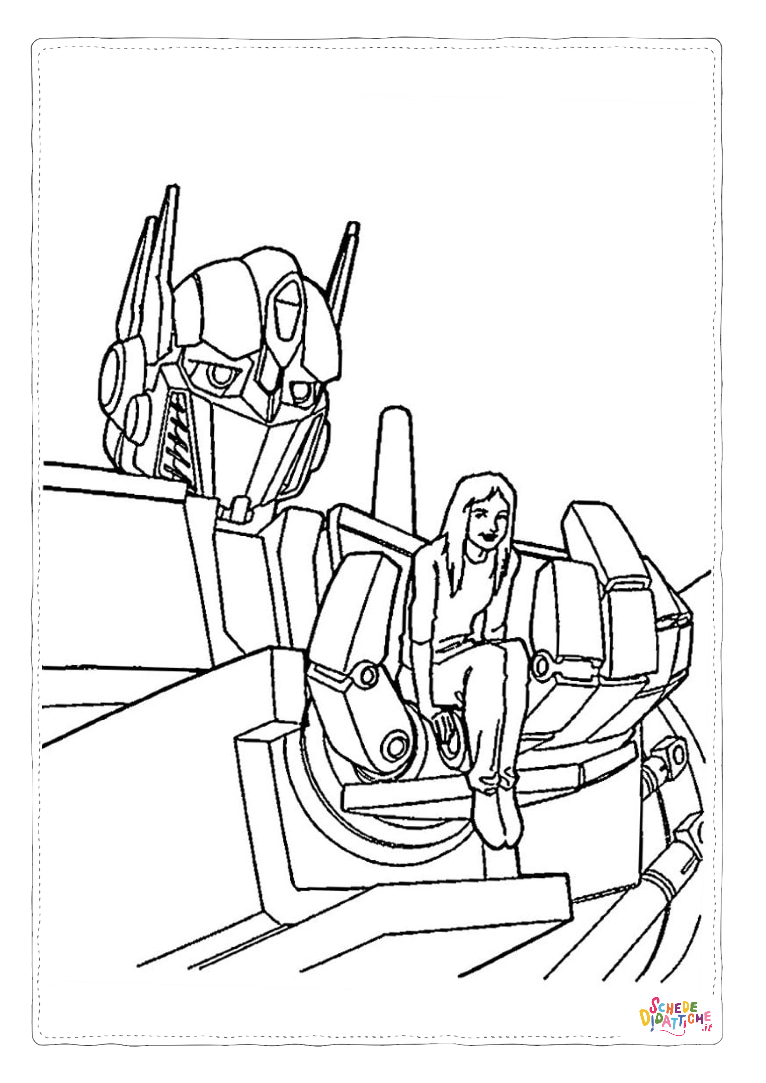Disegno "Disegno di Transformers da stampare e colorare 69" Disegno di Transformers da stampare e colorare 69